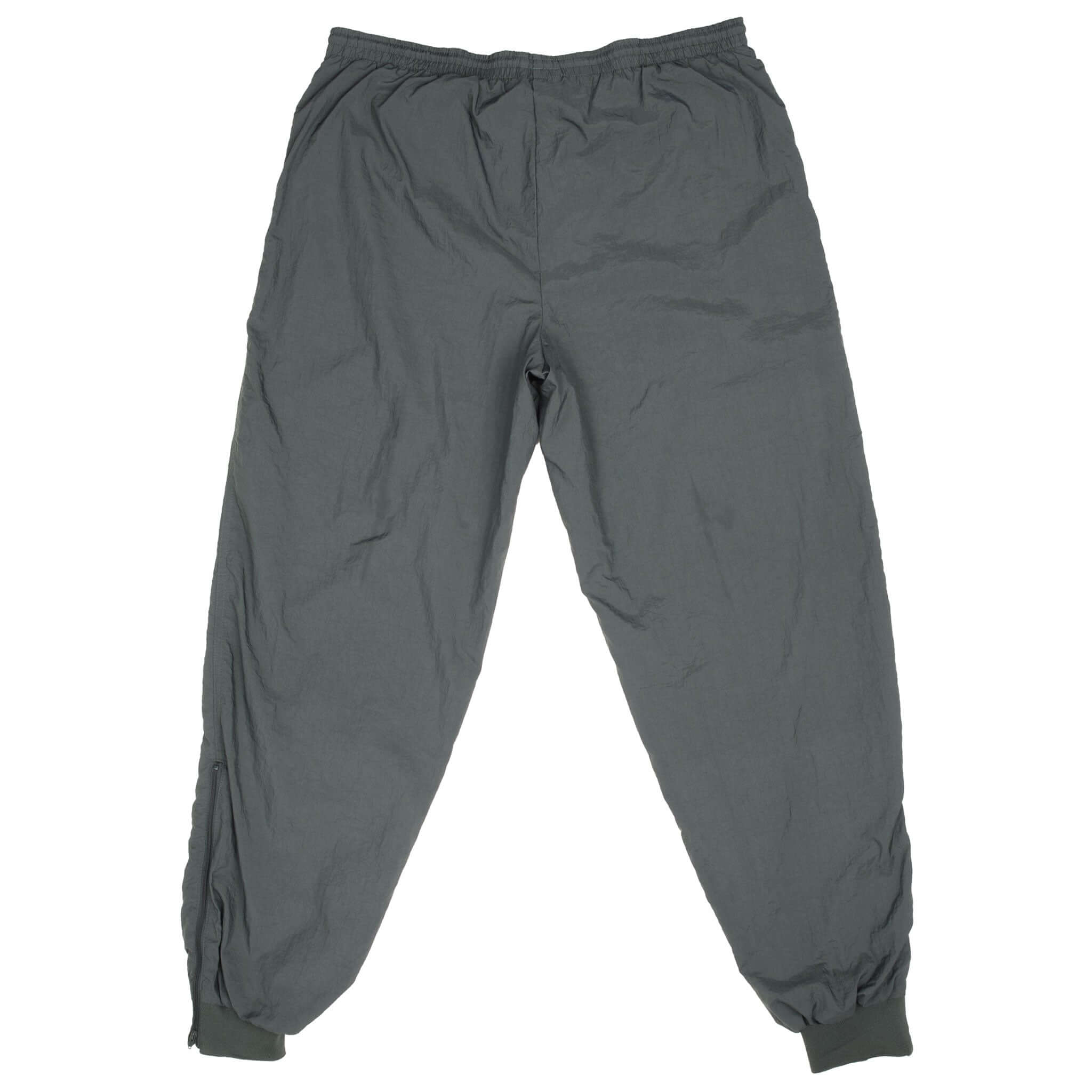 Vintage Nike Classic Swoosh Green Nylon Track Pants 1990S Size Large