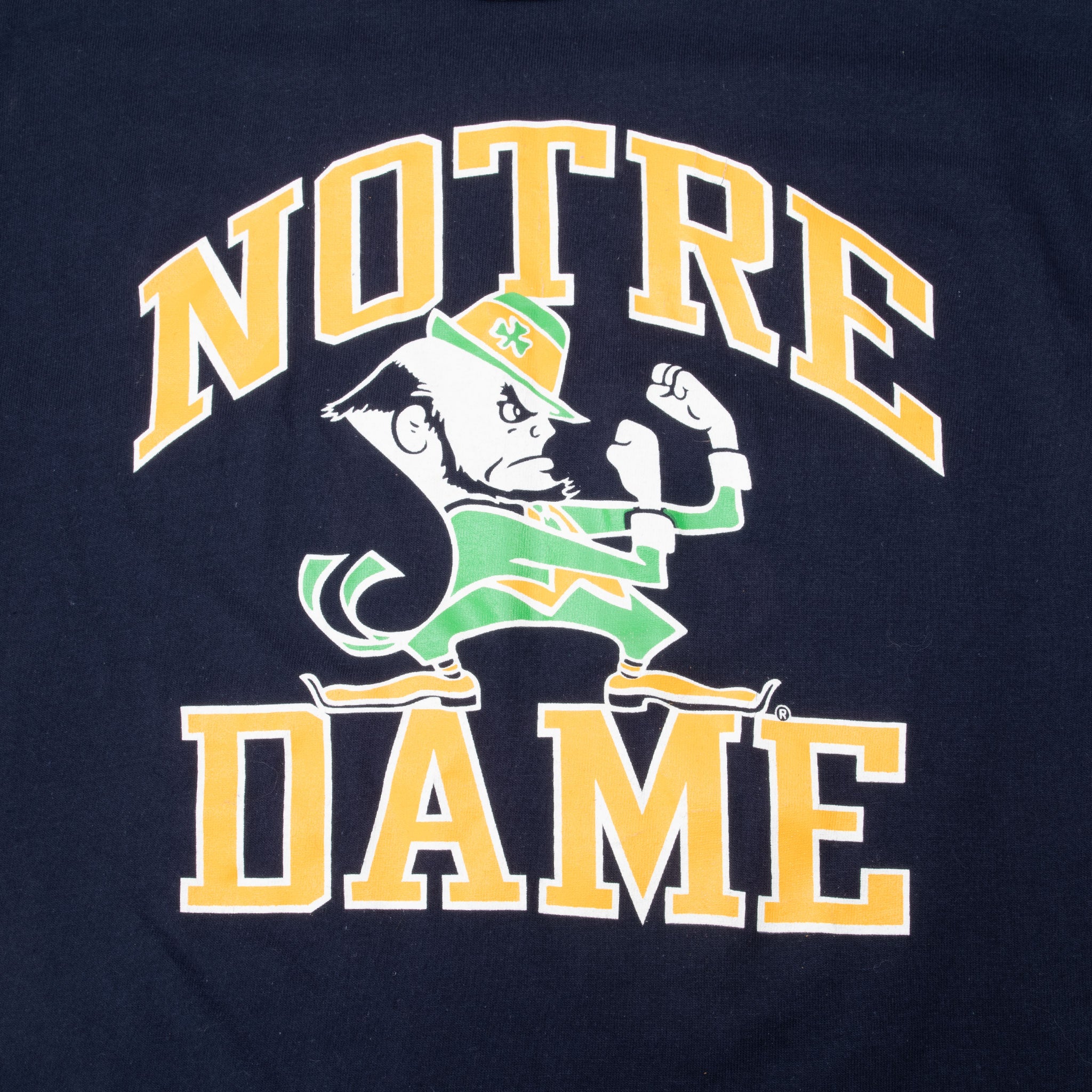 VINTAGE CHAMPION NOTRE DAME UNIVERSITY 1980S TEE SHIRT LARGE MADE IN USA