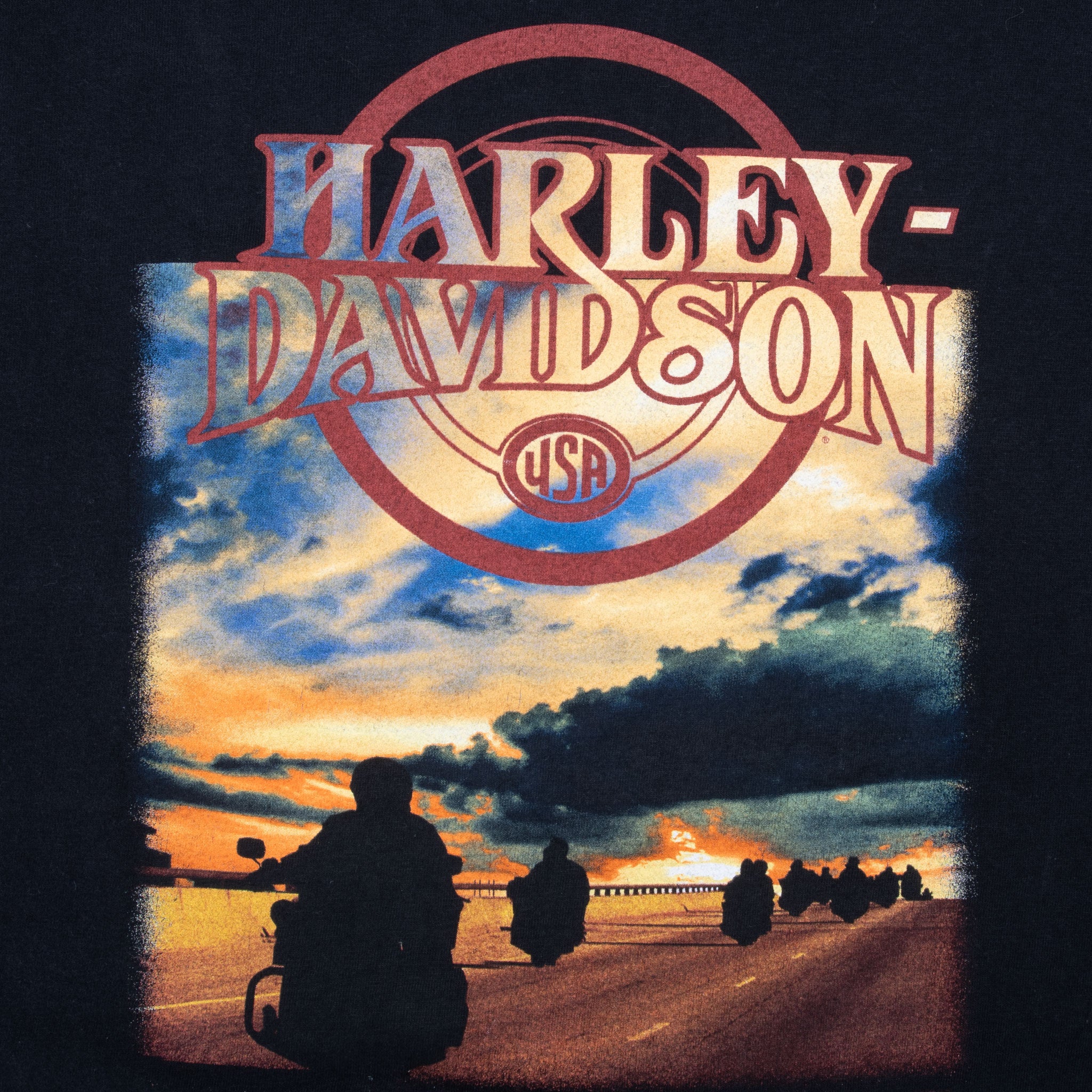 Vintage Harley Davidson Tulsa Oklahoma Tee Shirt 2005 Size Large