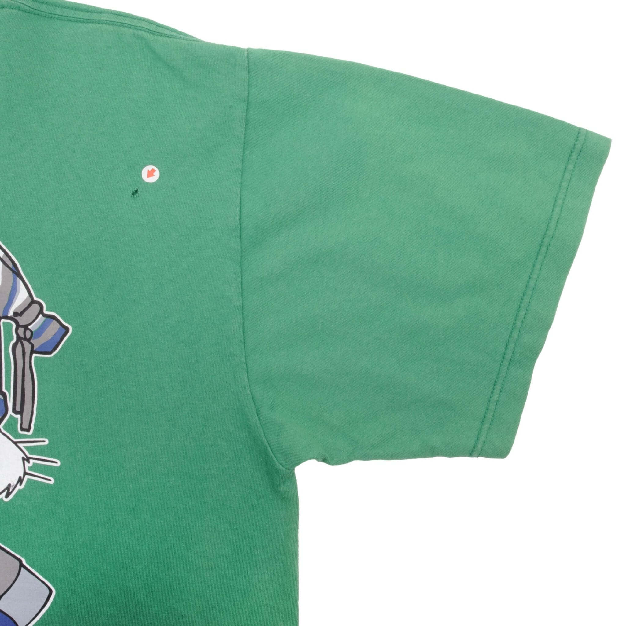 VINTAGE GEORGETOWN UNIVERSITY HOYAS LOONEY TUNES 1993 TEE SHIRT LARGE MADE USA