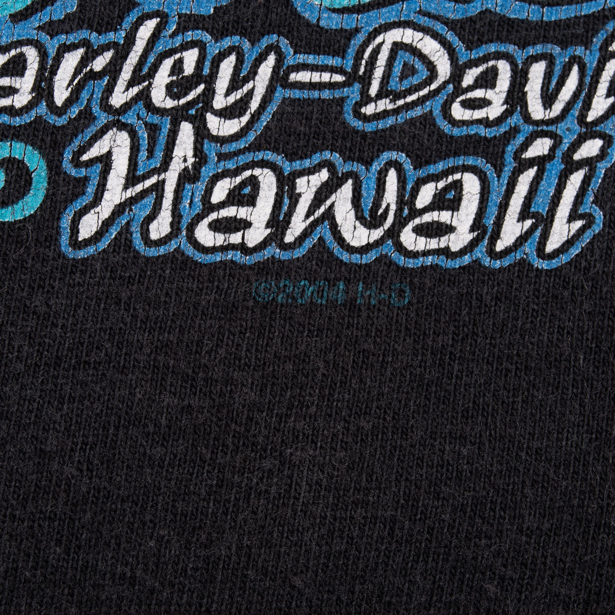 Vintage Harley Davidson Maui Hawaii 2004 Tee Shirt Size XL Made In Usa