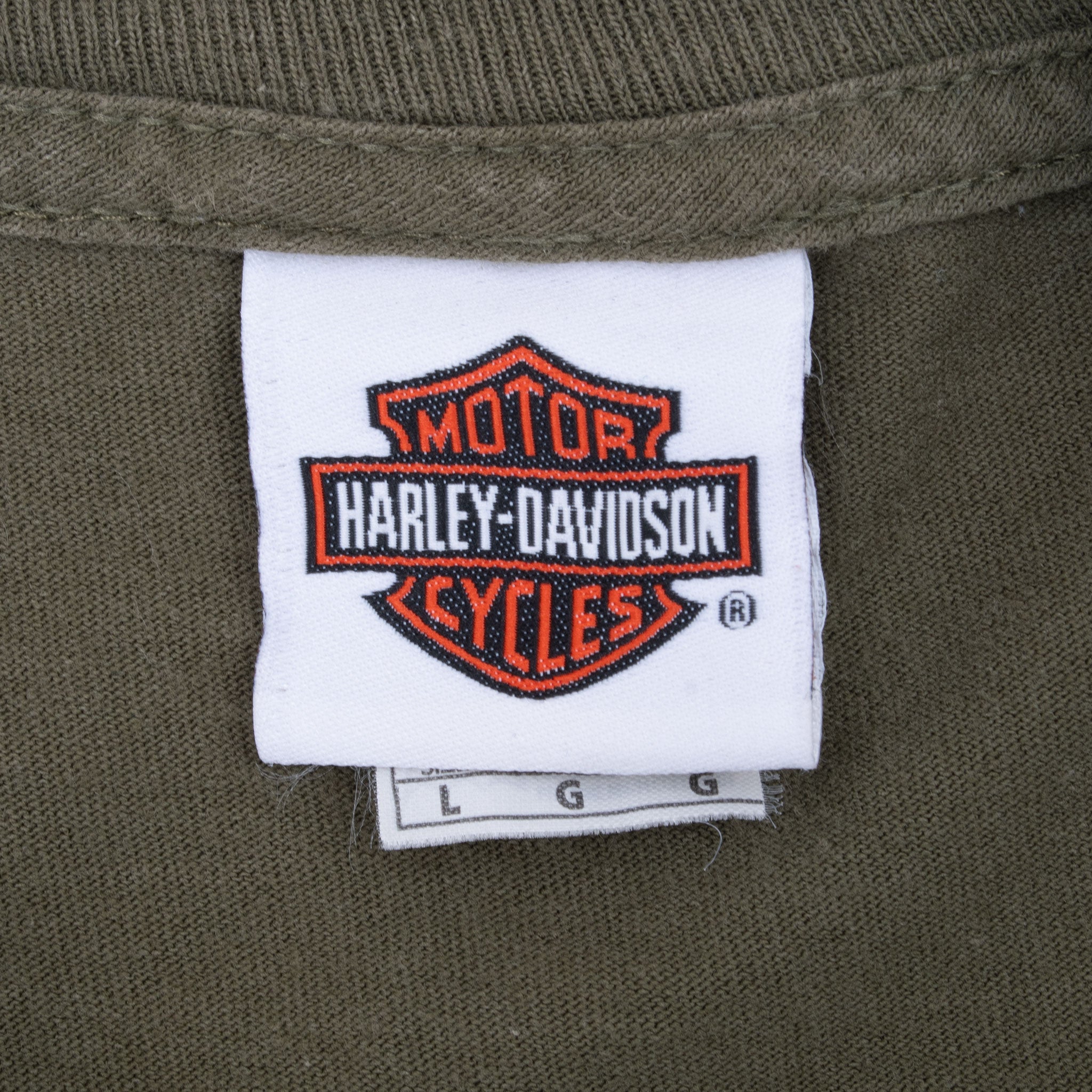 Vintage Harley Davidson Honolulu Hawaii 2011 Tee Shirt Size Large