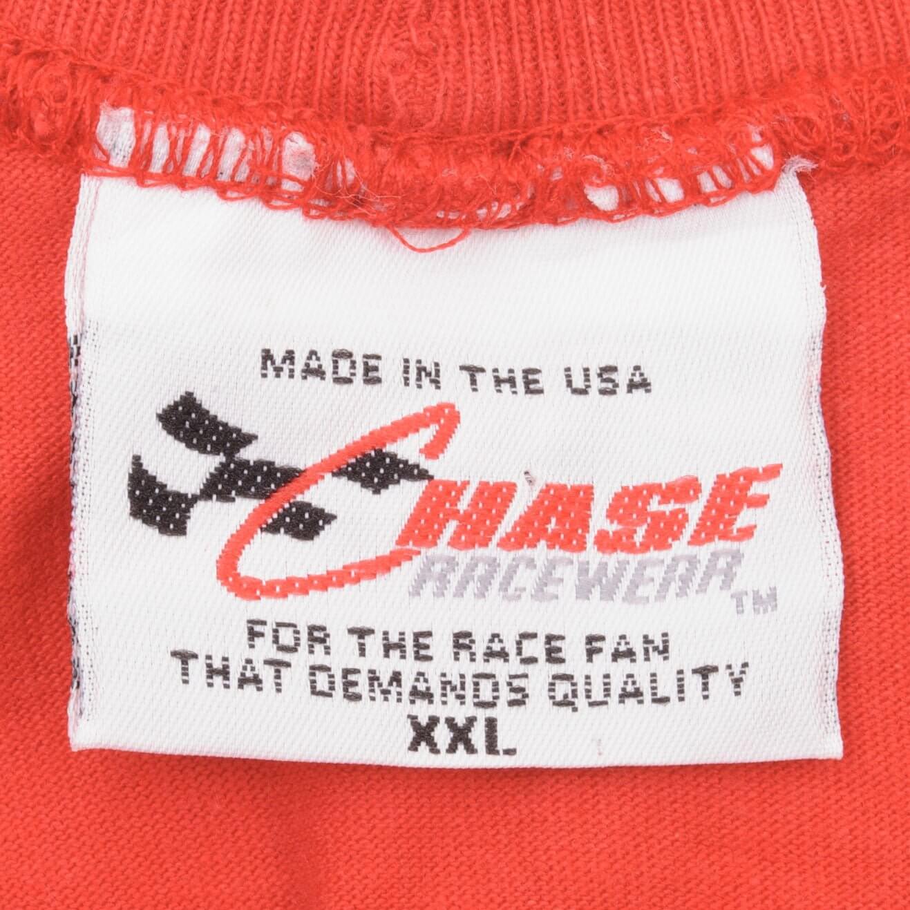 Vintage Rainbow Jeff Gordon Nascar Winston Cup Champion 1995 #24 Tee Shirt 1990s Size 2XL Made In USA