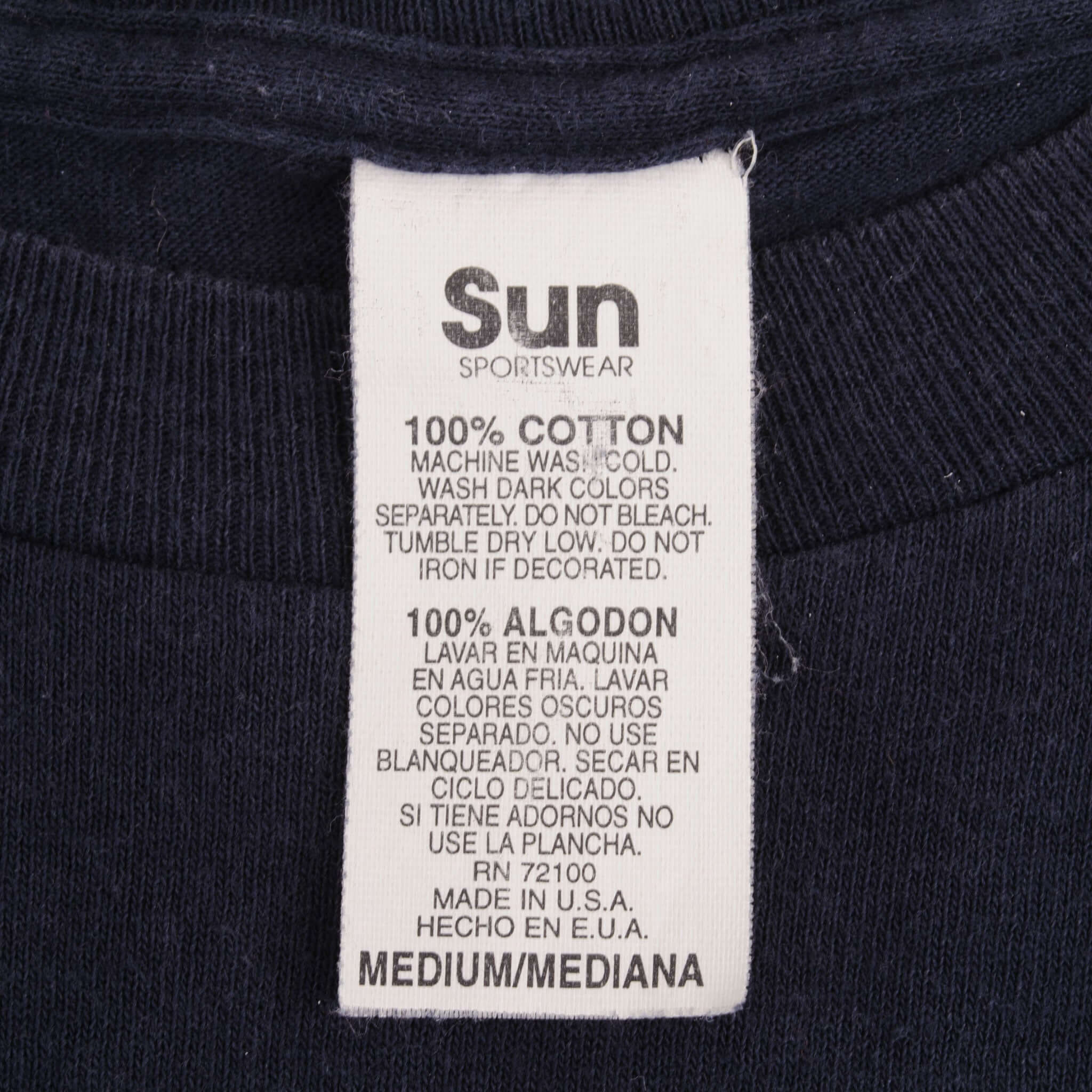 Vintage Garfield Keep The Coffee Pouring 1990S Tee Shirt Size Medium Made In USA With Single Stitch Sleeves Sun Sportswear