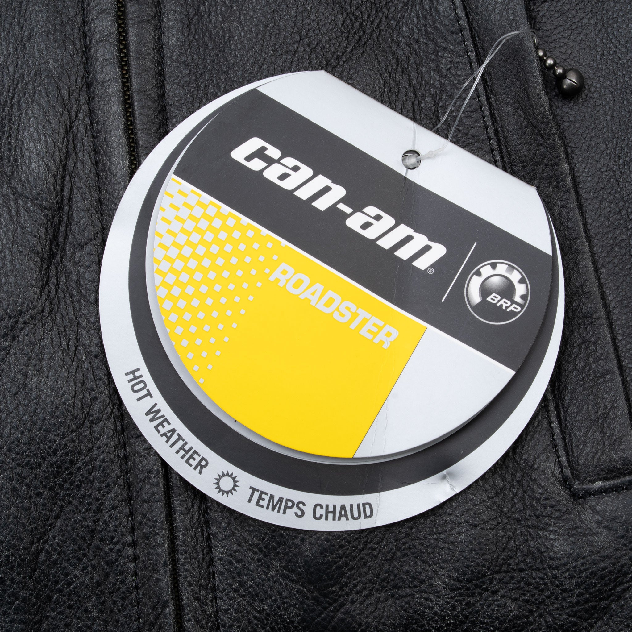 Brp Can-Am Spyder Warm Weather Leather Jacket Size Medium Woman Deadstock