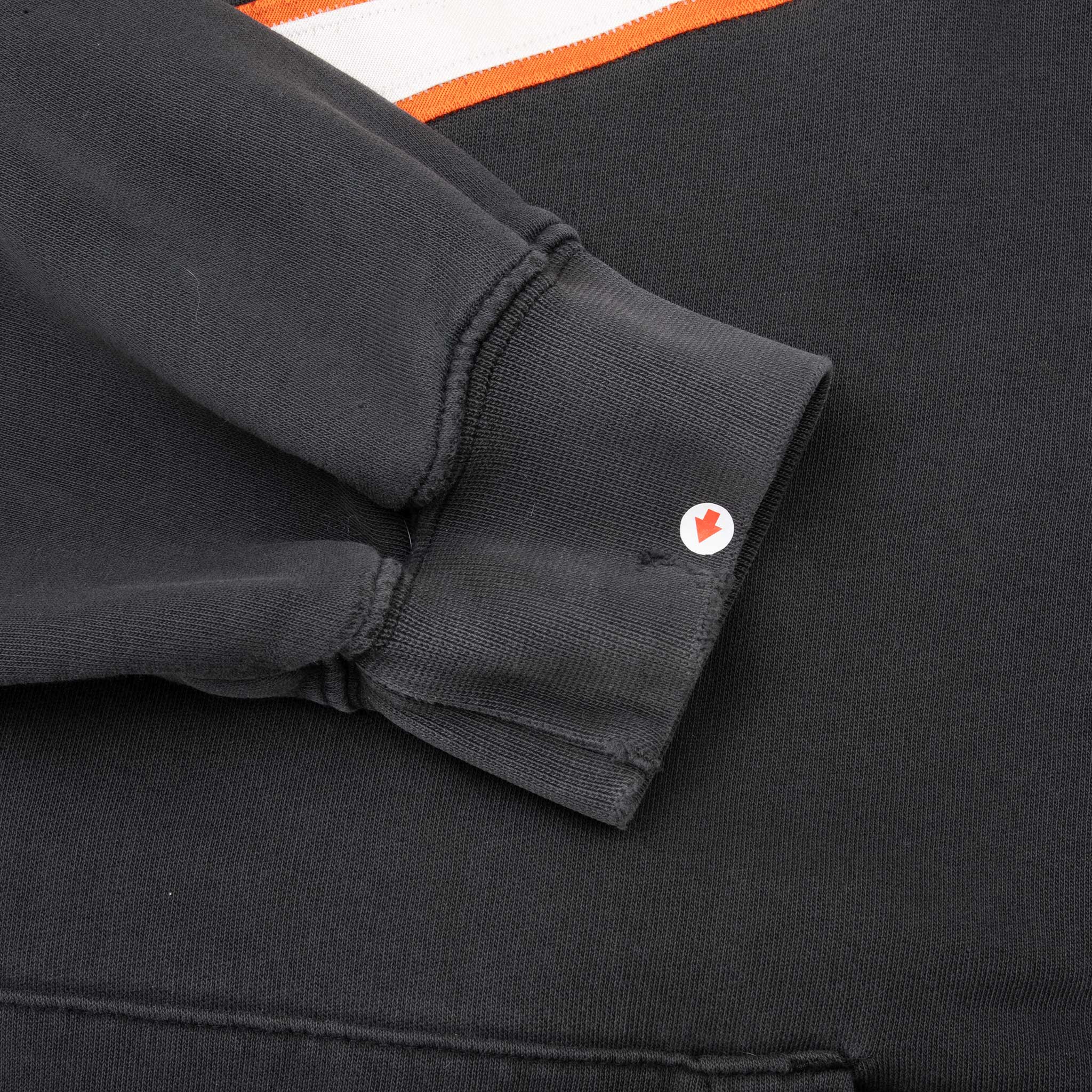 VINTAGE NIKE SPELLOUT DARK GREY HOODIE SWEATSHIRT 2000S SIZE 2XL