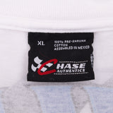 Vintage Nascar Bill Elliott 2001 All Over Print Tee Shirt Size XL