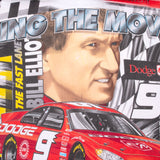 Vintage Nascar Bill Elliott 2001 All Over Print Tee Shirt Size XL