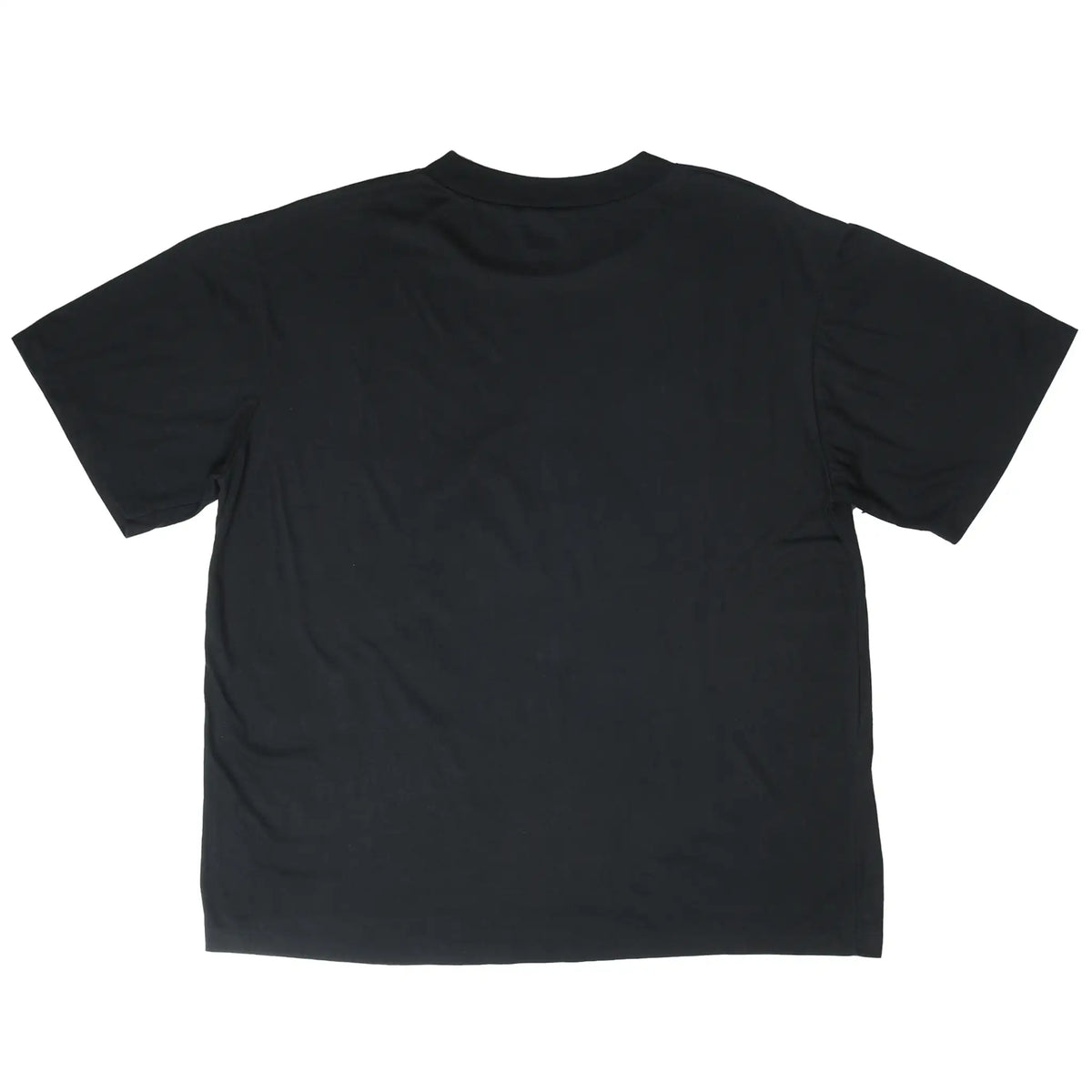 Plain back of black Harley-Davidson short-sleeve T-shirt