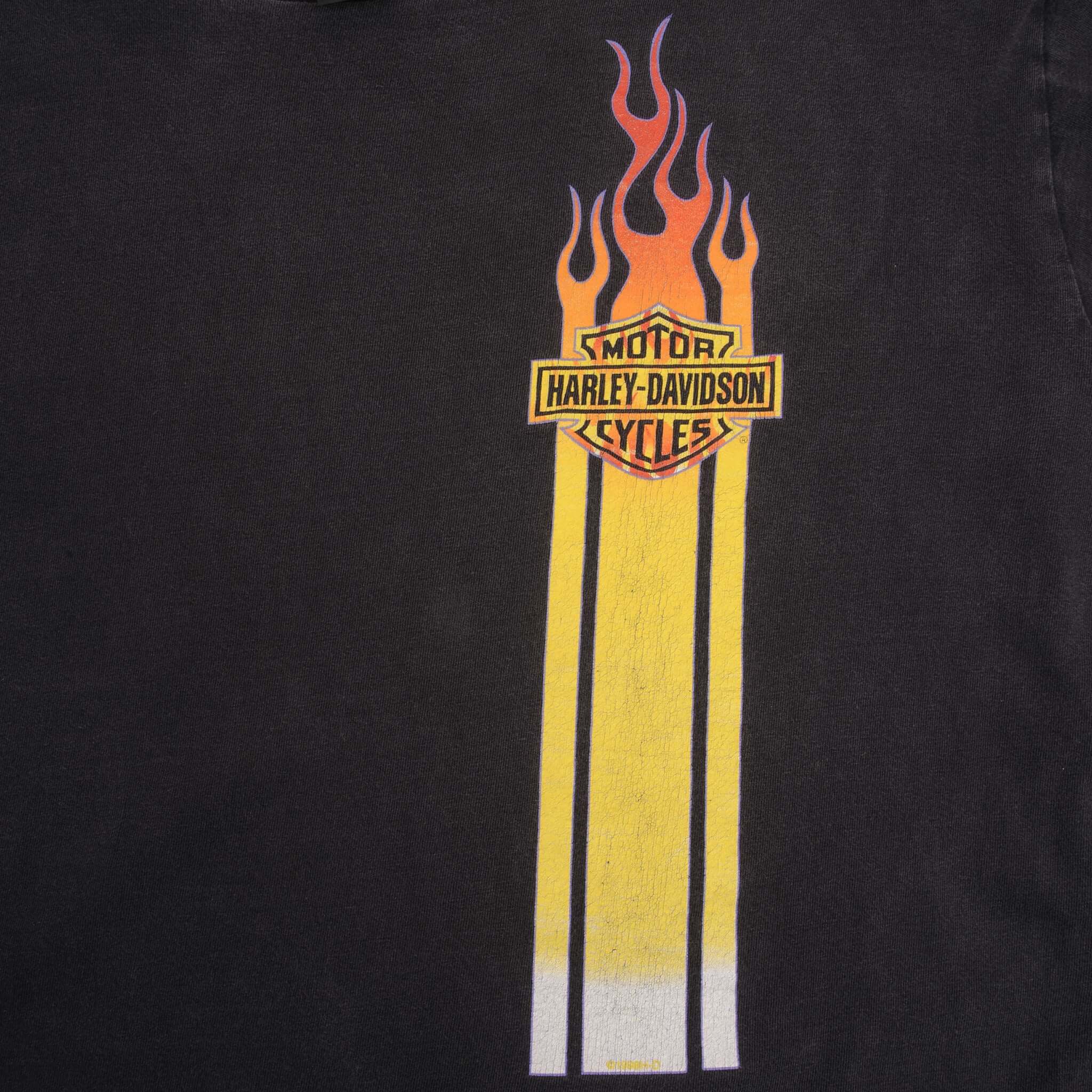 Vintage Harley Davidson Las Vegas Tee Shirt 1998 Size XL Made In Usa