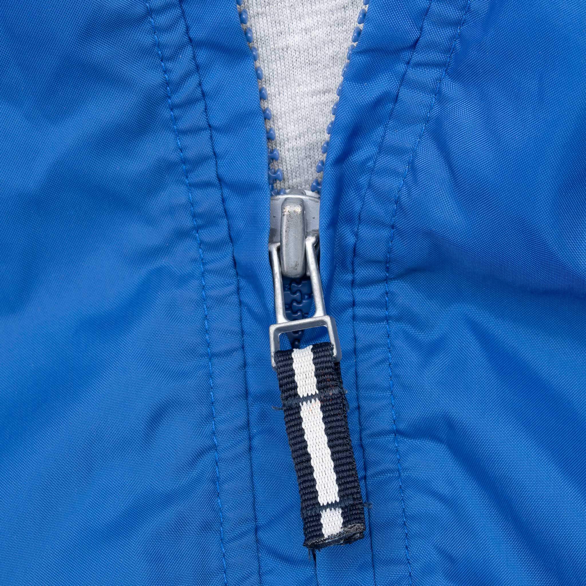 VINTAGE NIKE BLUE WINDBREAKER HOODED JACKET 1990S 2XL