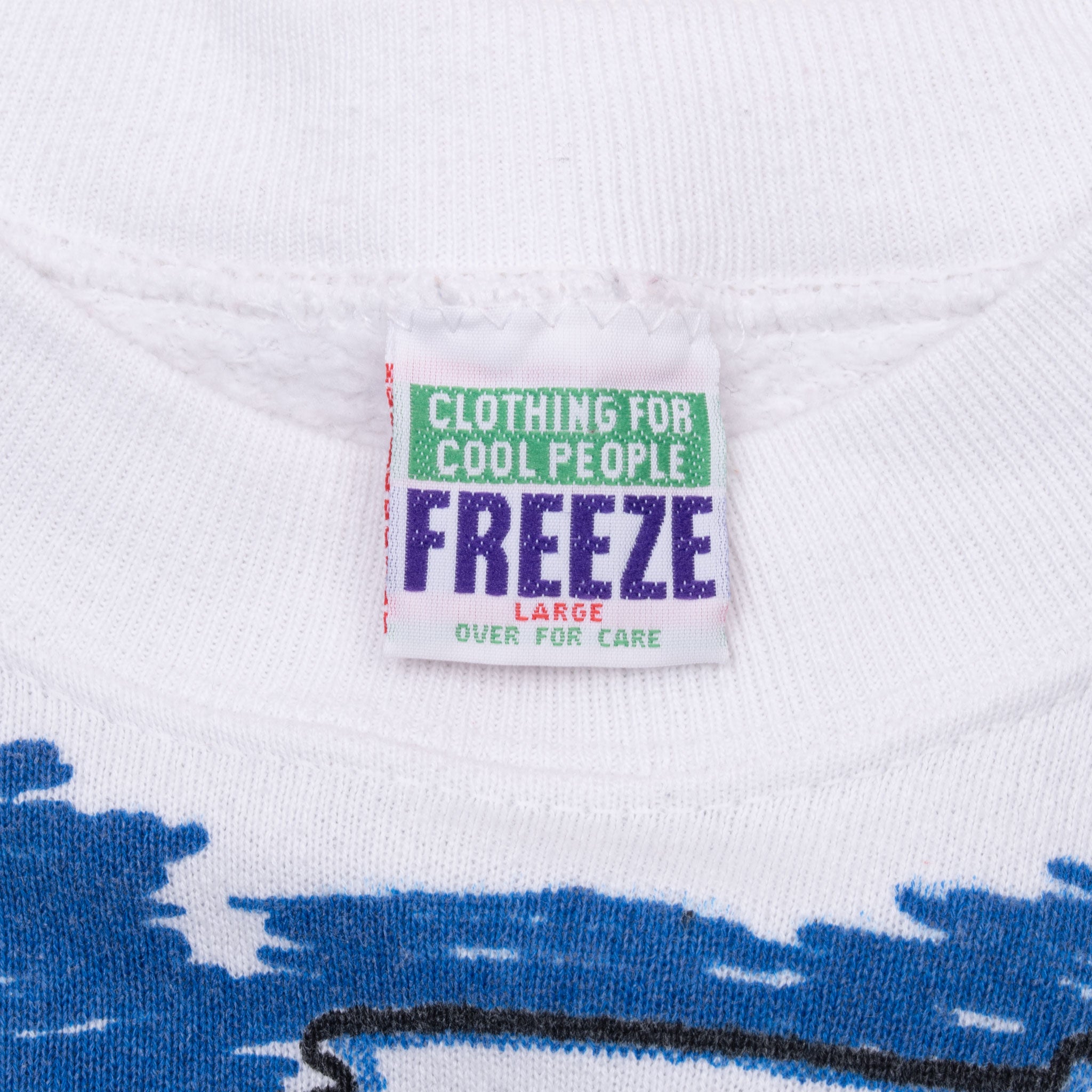 Vintage Looney Tunes Acme Gas All Over Print Sweatshirt 1994 Size Large Made In USA