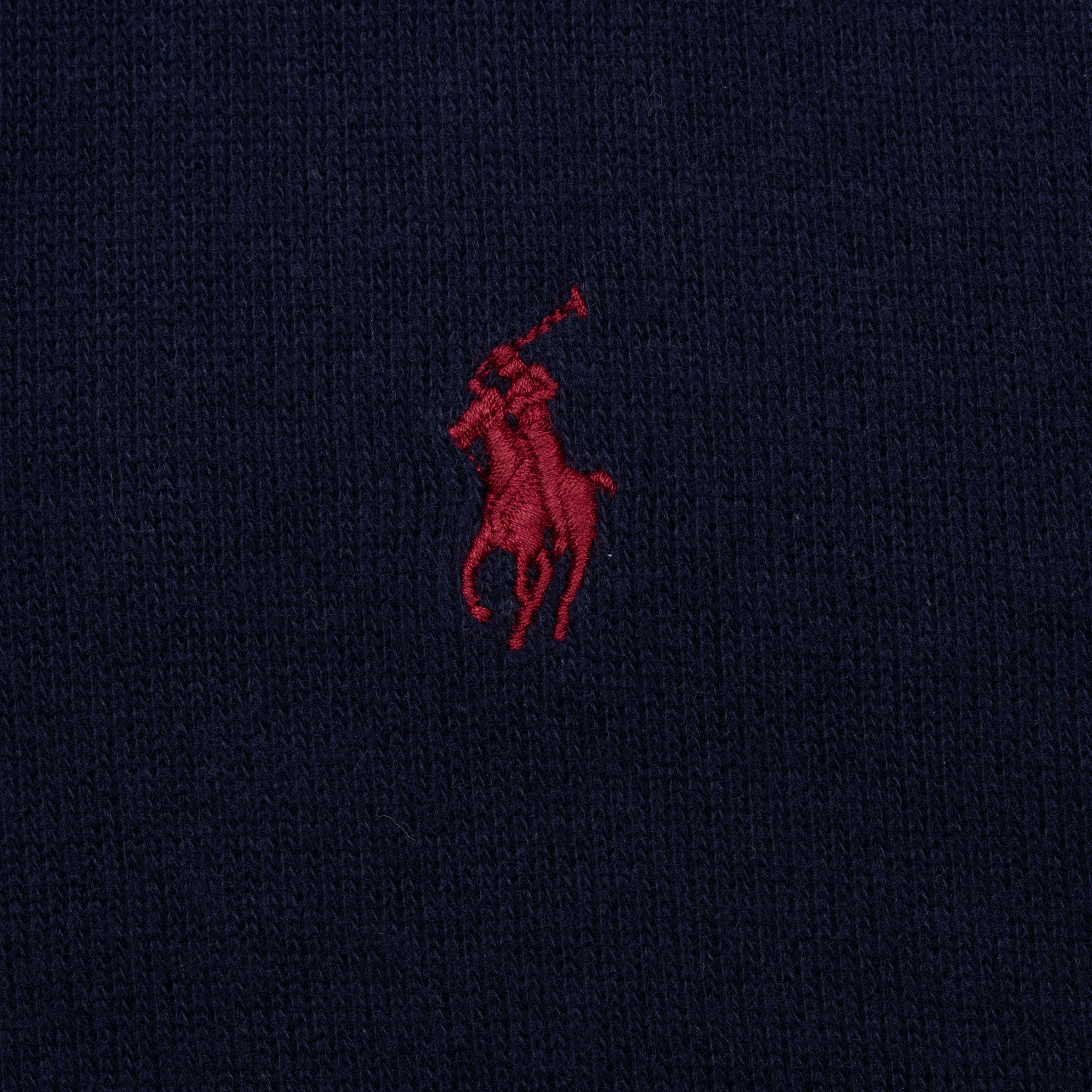 Vintage Polo Ralph Lauren Navy Blue Quarter 1/4 Zip Sweater 1990S Size XL