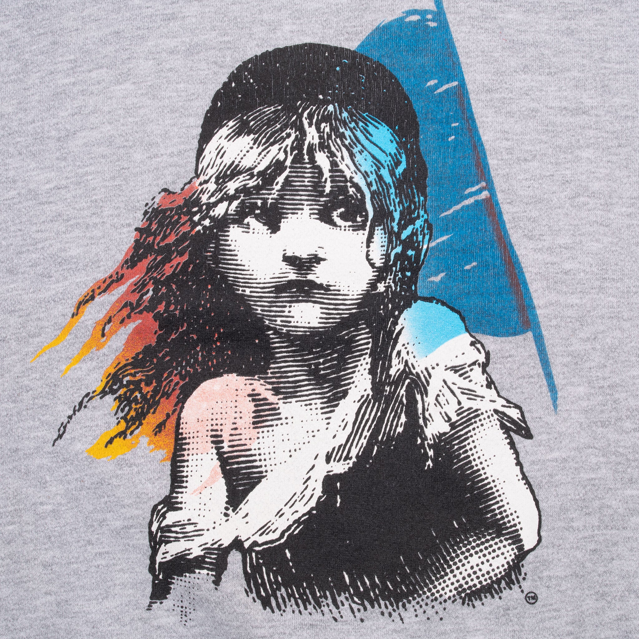 Vintage Les Miserables Sweatshirt 1986 Size Large Made In Usa