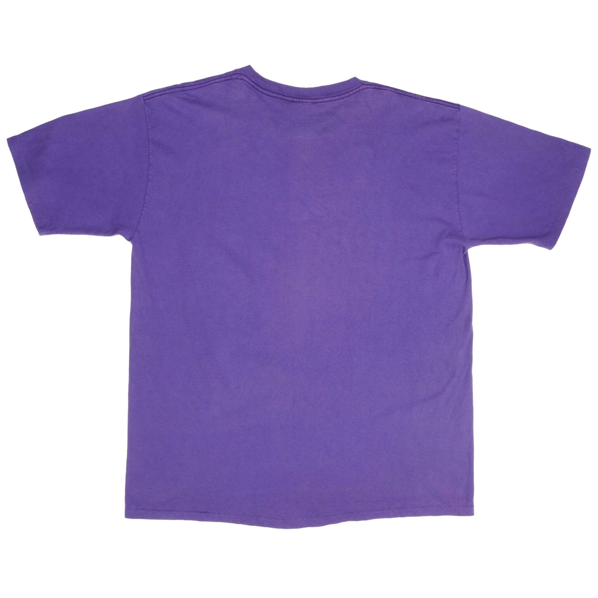 Vintage NFL Minnesota Vikings Tee Shirt Size Large Made In USA With Single Stitch Sleeves