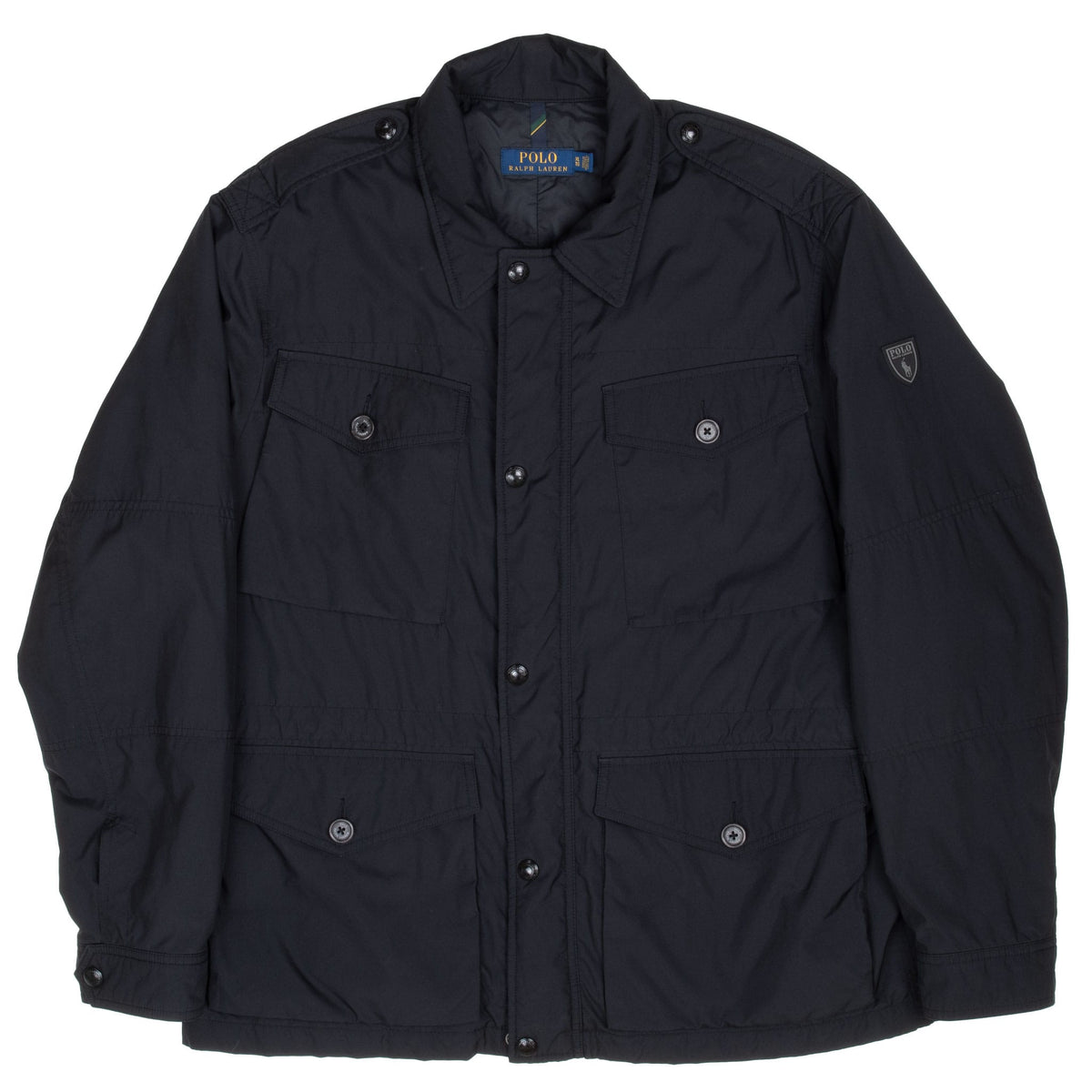 Vintage Polo Ralph Lauren Black Coat Jacket Size XL