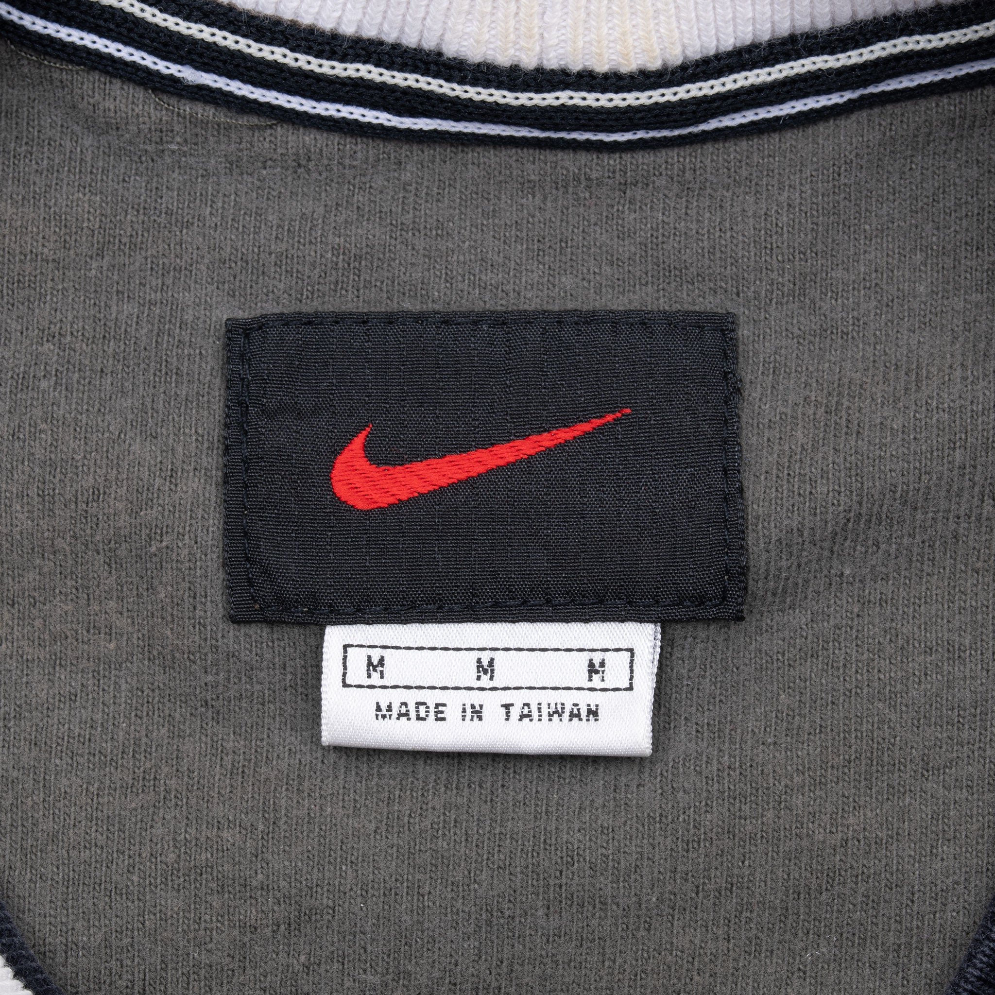 Vintage Nike Center Swoosh Grey Brown Tee Shirt 1990S Size Medium