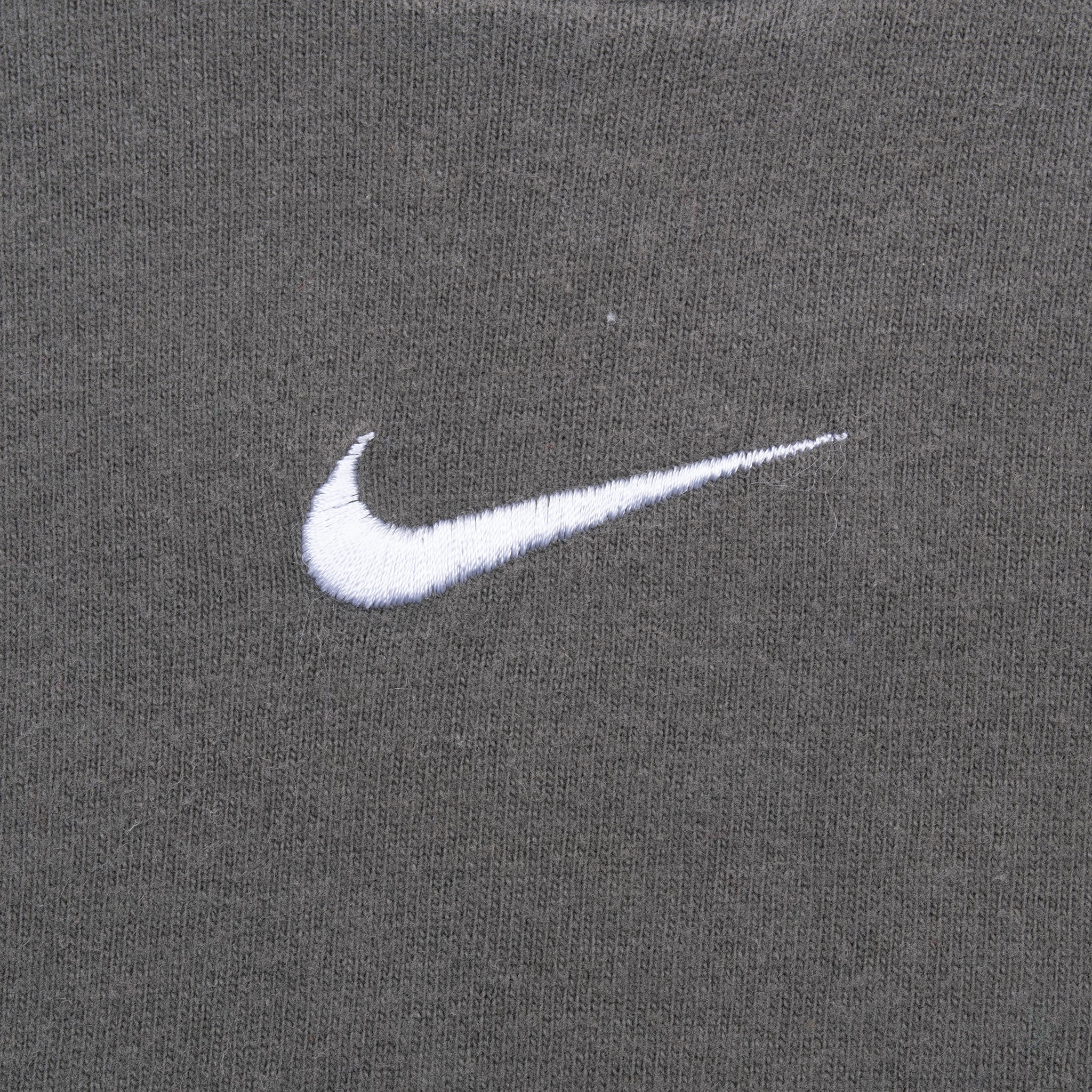 Vintage Nike Center Swoosh Grey Brown Tee Shirt 1990S Size Medium