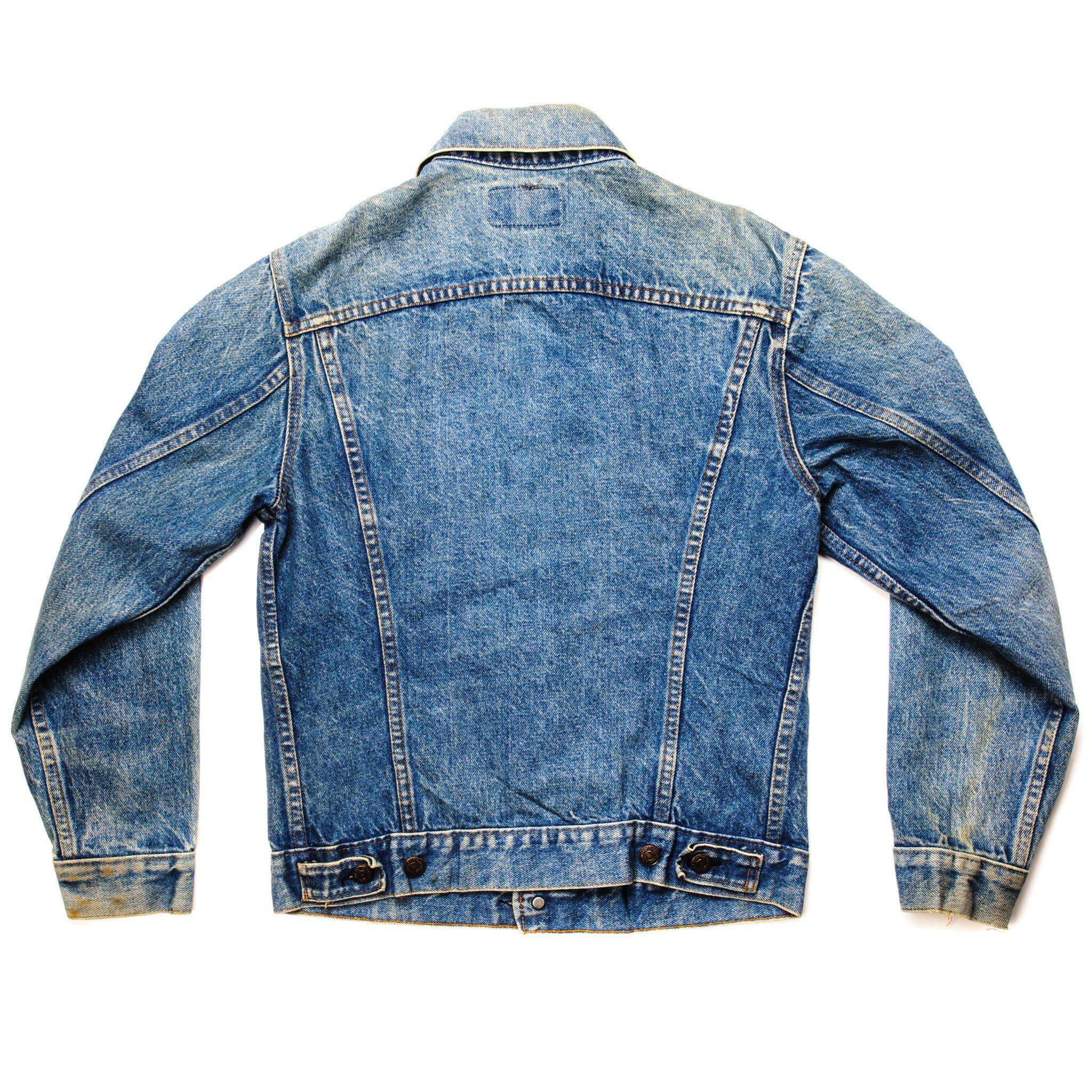 VINTAGE LEVIS JACKET SINGLE STITCH SIZE 36 MADE IN USA