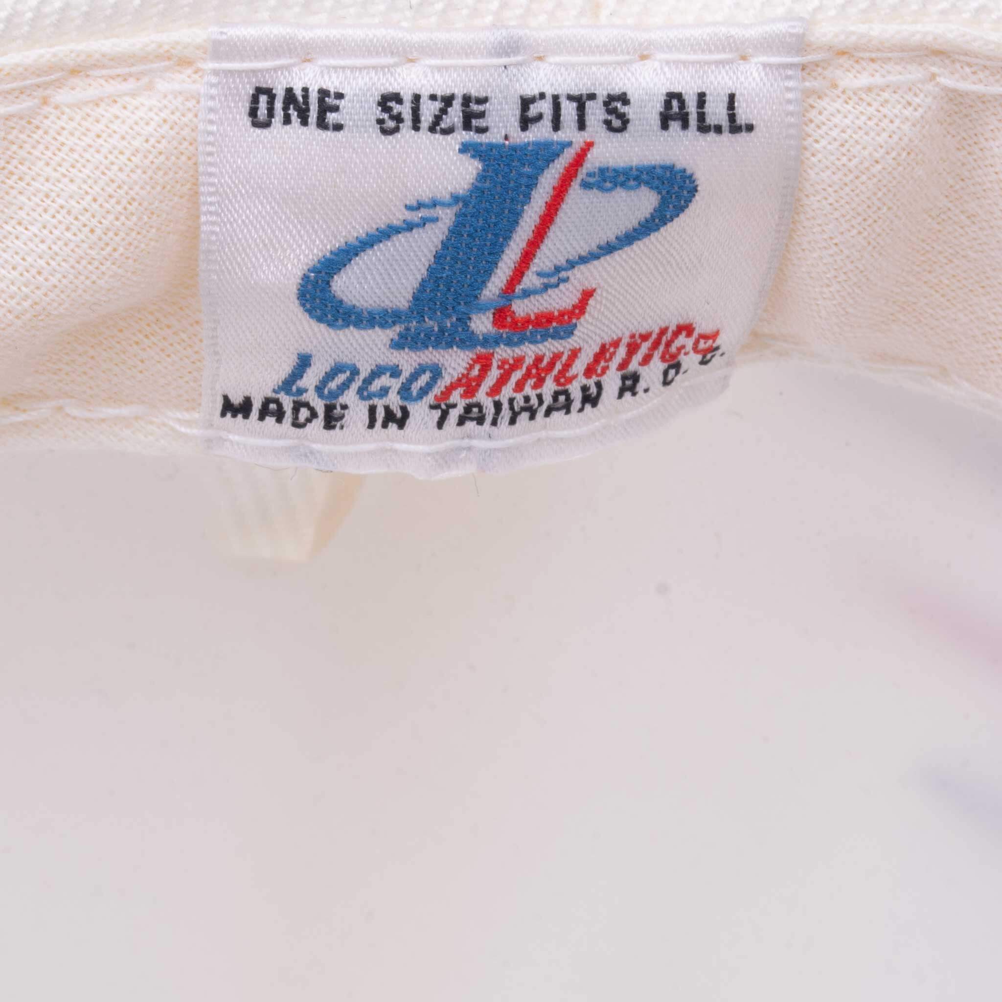 Vintage Nba Chicago Bulls Embroidered Logo Athletics Snap Back Cap 1990S