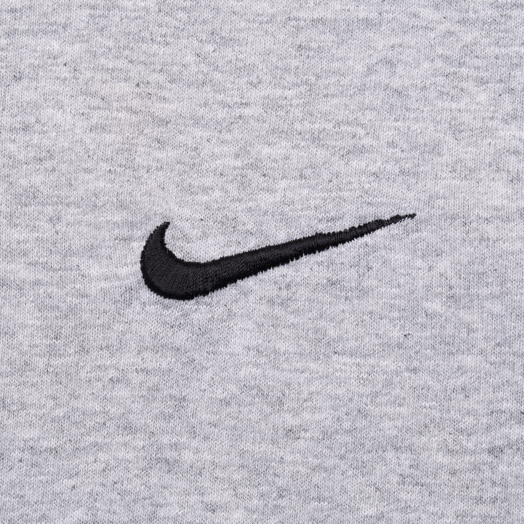 Vintage Nike Classic Swoosh Grey Tee Shirt 1990S Size Large Made In Usa