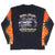 Vintage Harley Davidson Tie Dye Long Sleeves Tee Shirt Size XL Made In USA