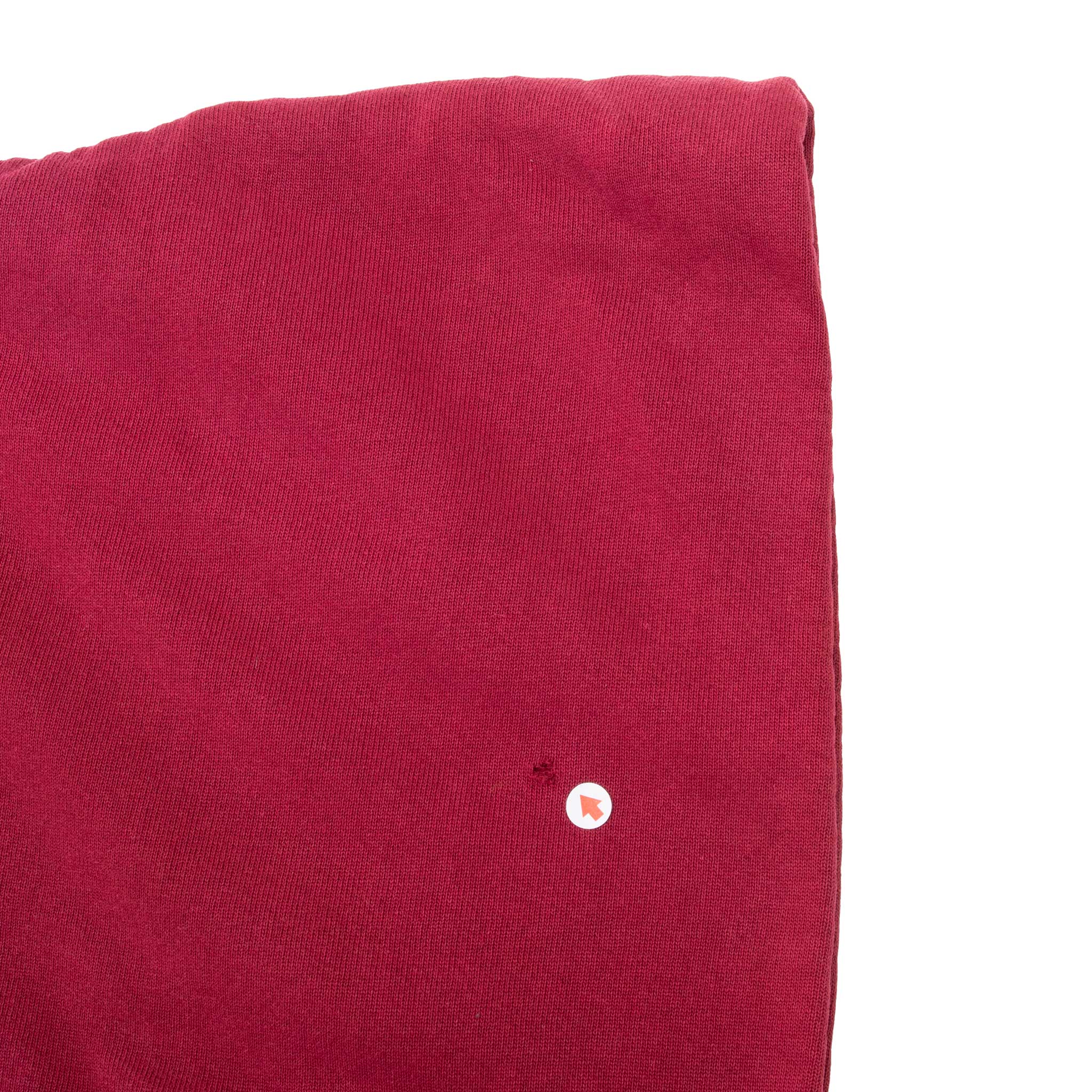 VINTAGE NIKE CLASSIC SWOOSH RED HOODIE SWEATSHIRT 1990S 2XL