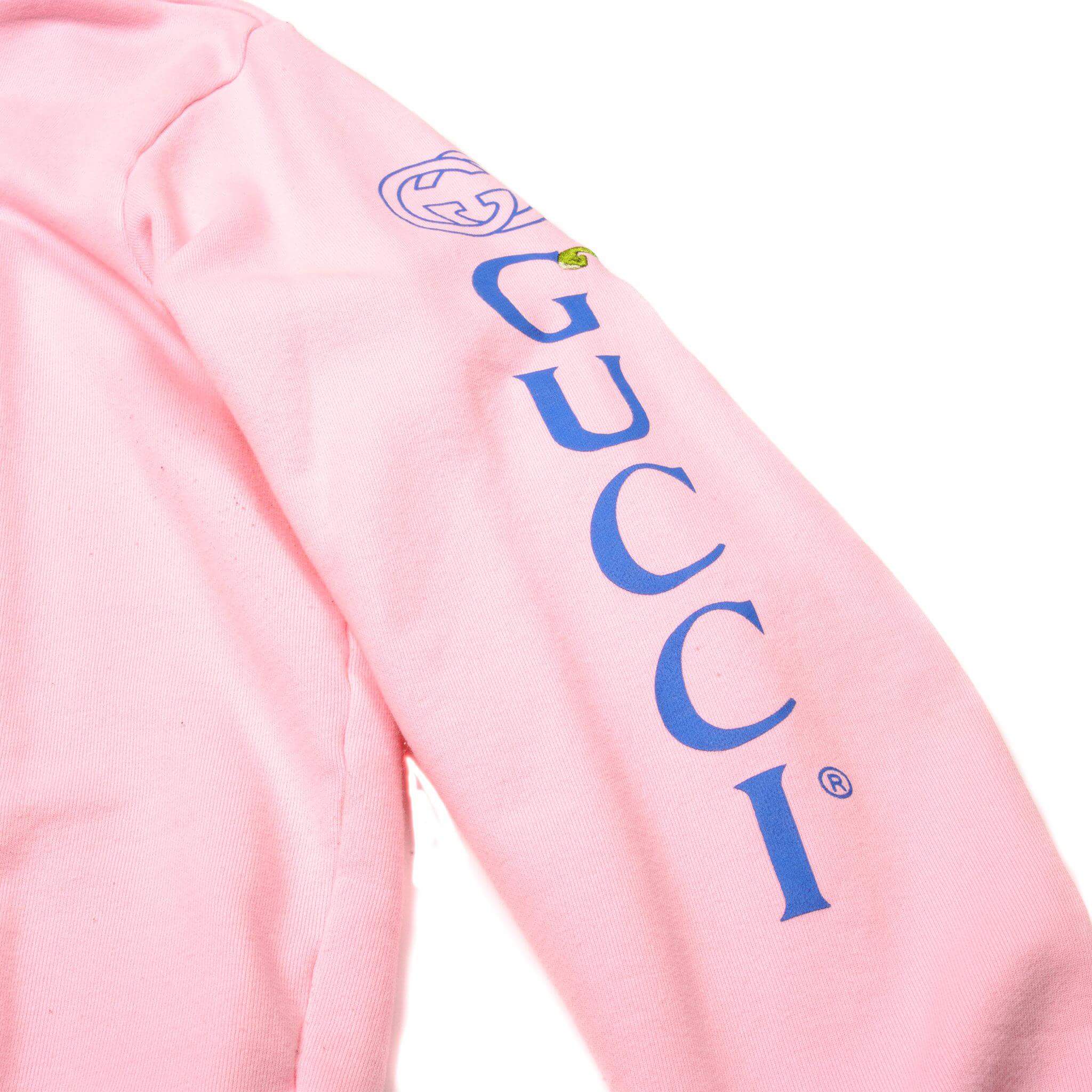 VINTAGE ORIGINAL GUCCI DRAGON HOODIE SWEATSHIRT 2000s SIZE 2XL MADE IN ITALY