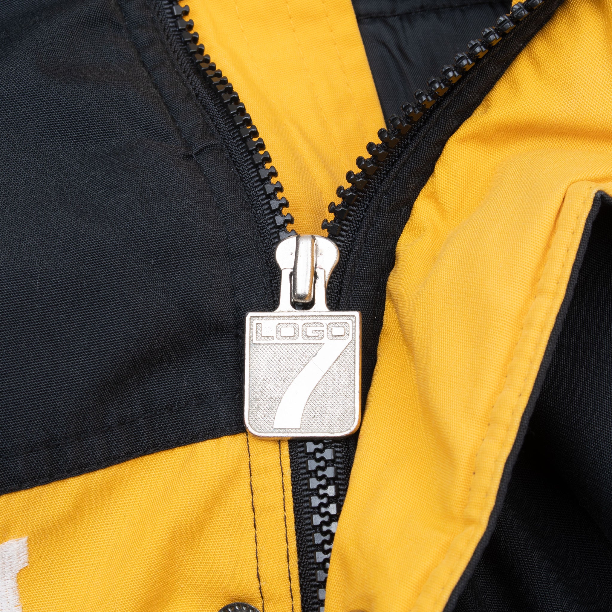 Vintage Ncaa Missouri Mizzou Tigers Logo 7 Heavy Windbreaker Jacket 1990S Size XL