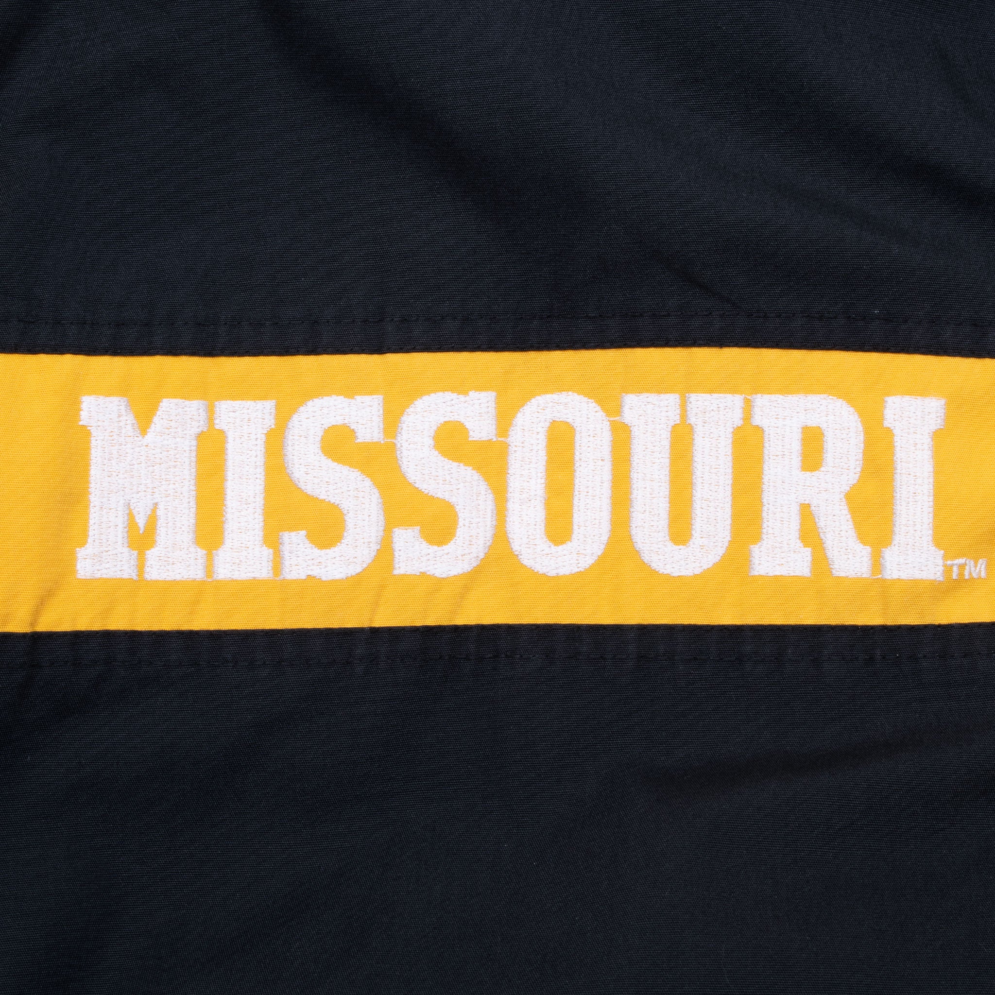 Vintage Ncaa Missouri Mizzou Tigers Logo 7 Heavy Windbreaker Jacket 1990S Size XL