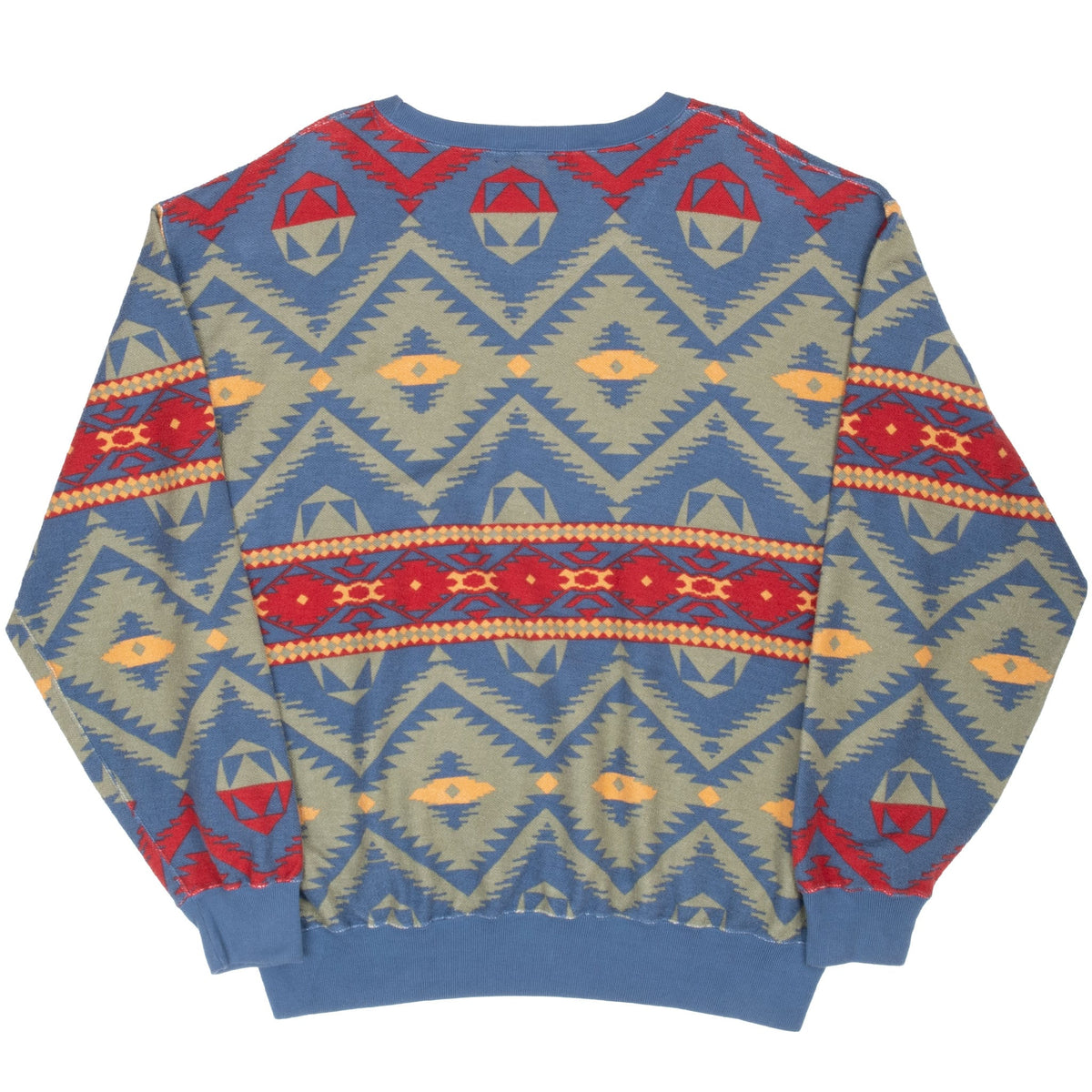 Vintage Ralph Lauren Navajo Aztec Monogram Crewneck Sweatshirt 1990S Size Xl