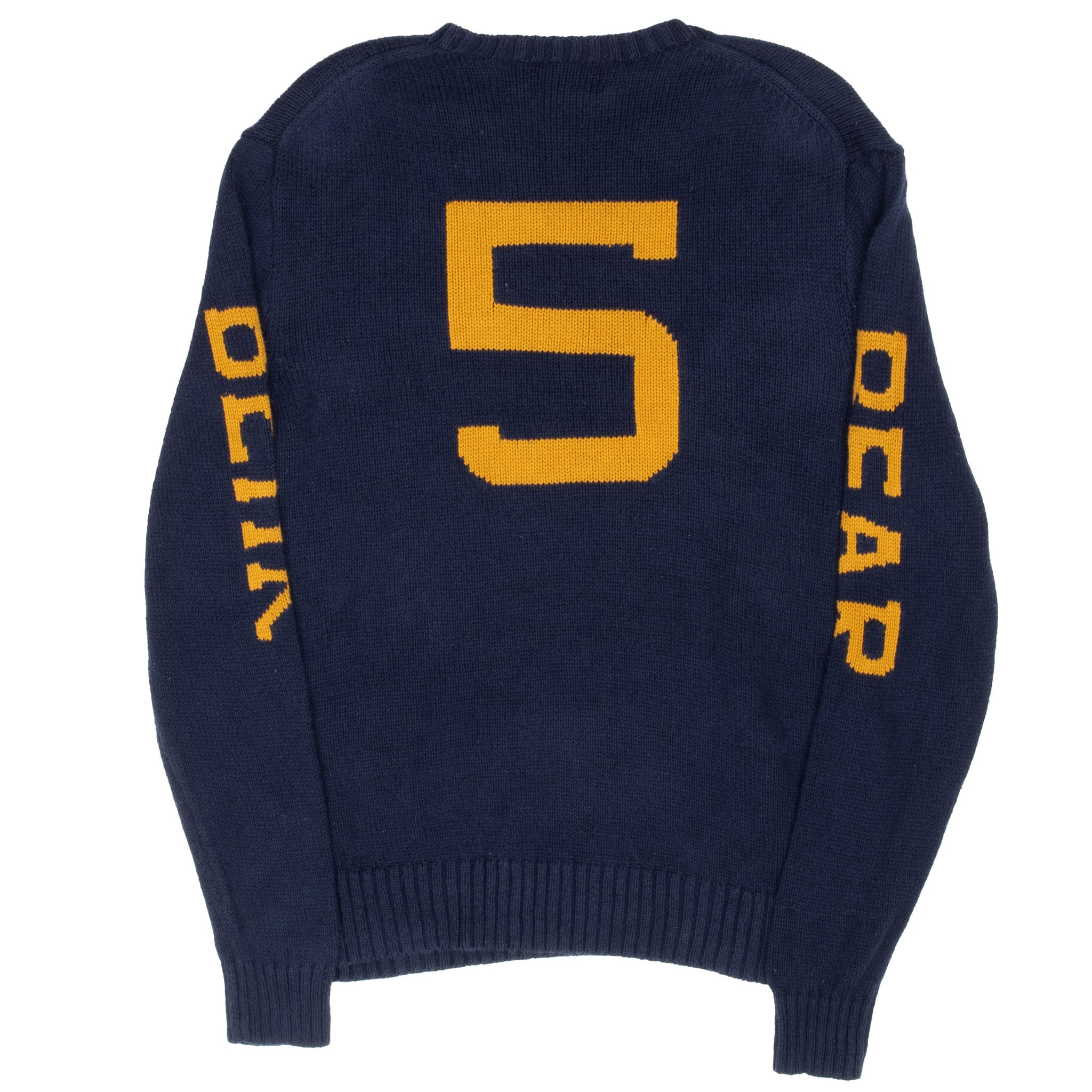 Vintage Ralph Lauren Polo Bear Rugby Knit Sweater Size Medium