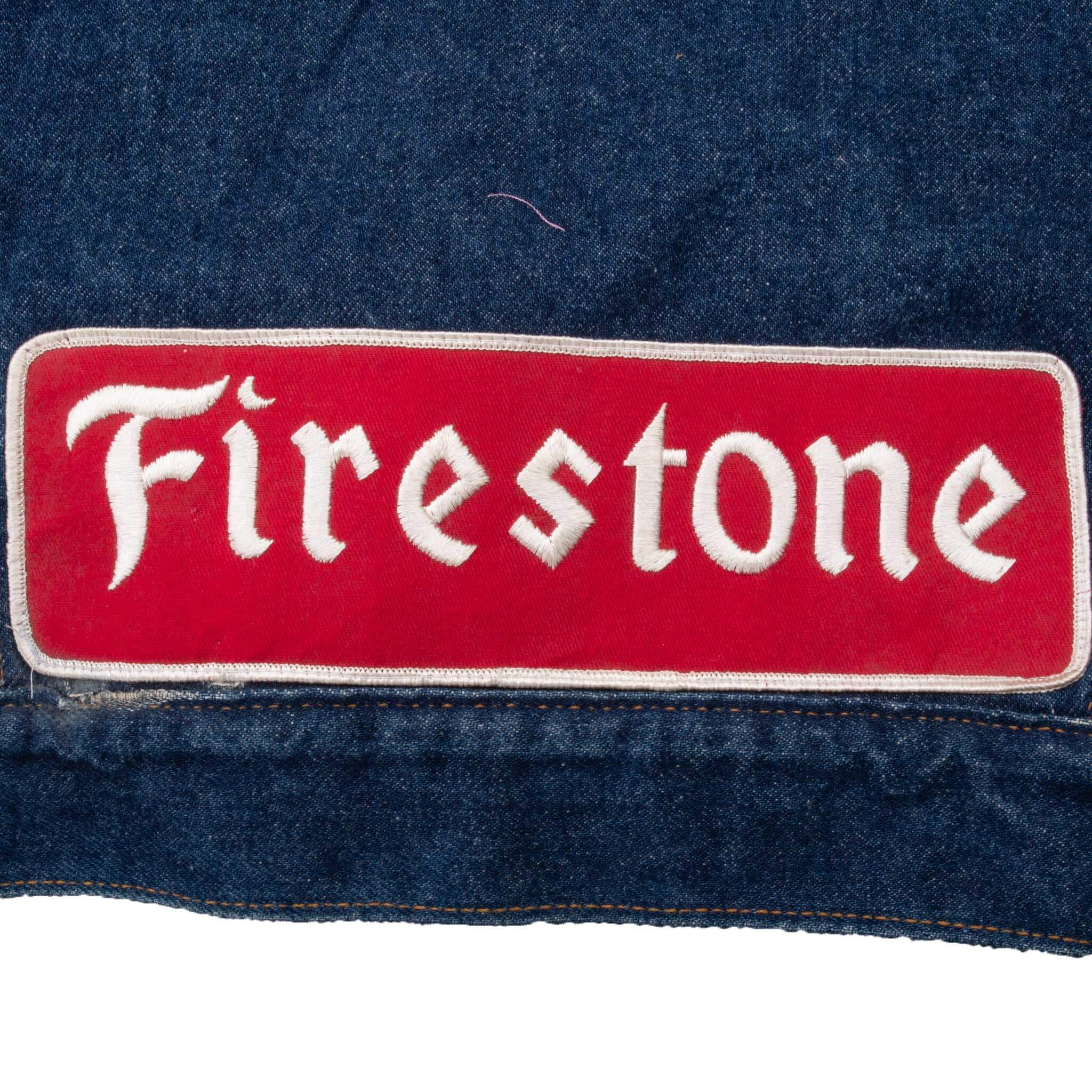 Vintage Levis Sherpa Triumph Patch Trucker Denim Jacket 1990S Size Large