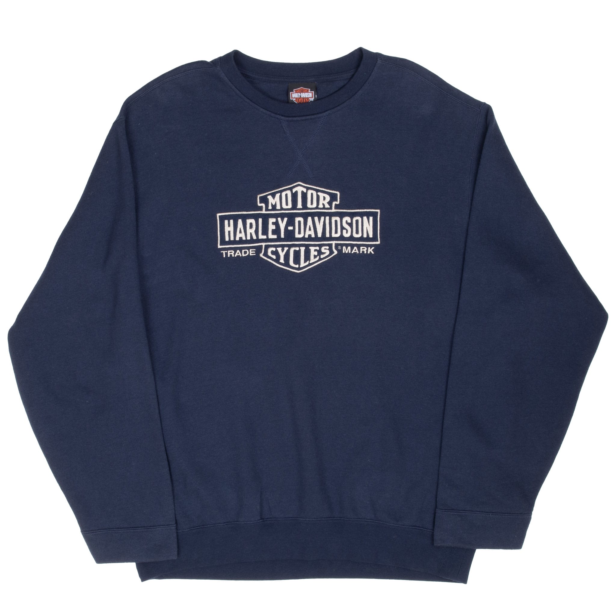 Vintage Harley Davidson Concord New Hampshire Embroidered Sweatshirt 2000S Size Large