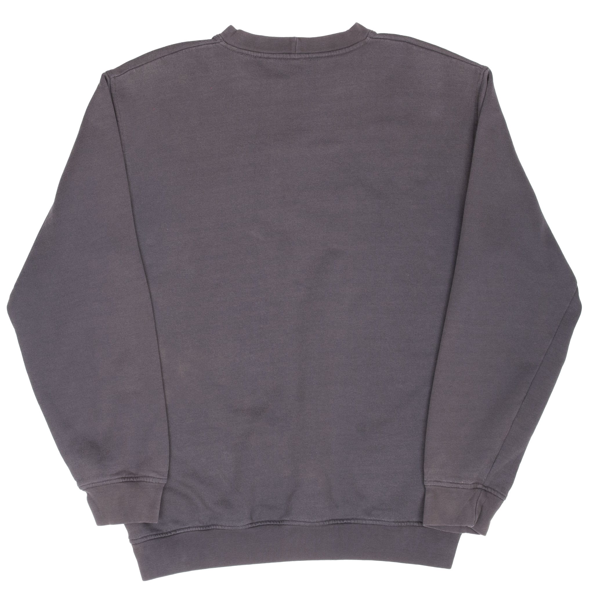 Vintage Nike Spellout Swoosh Dark Grey Sweatshirt 2000S Size Medium
