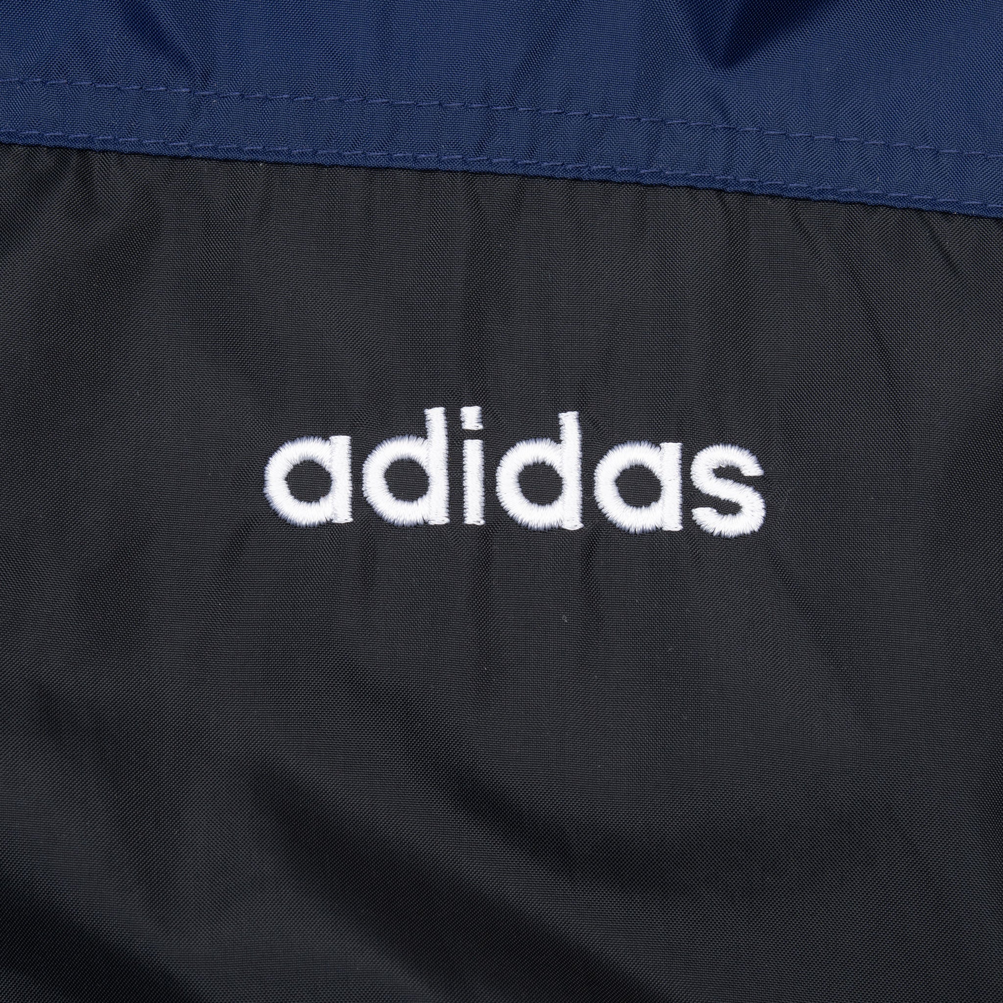 Vintage Adidas Blue Windbreaker Jacket 1990S Size Large