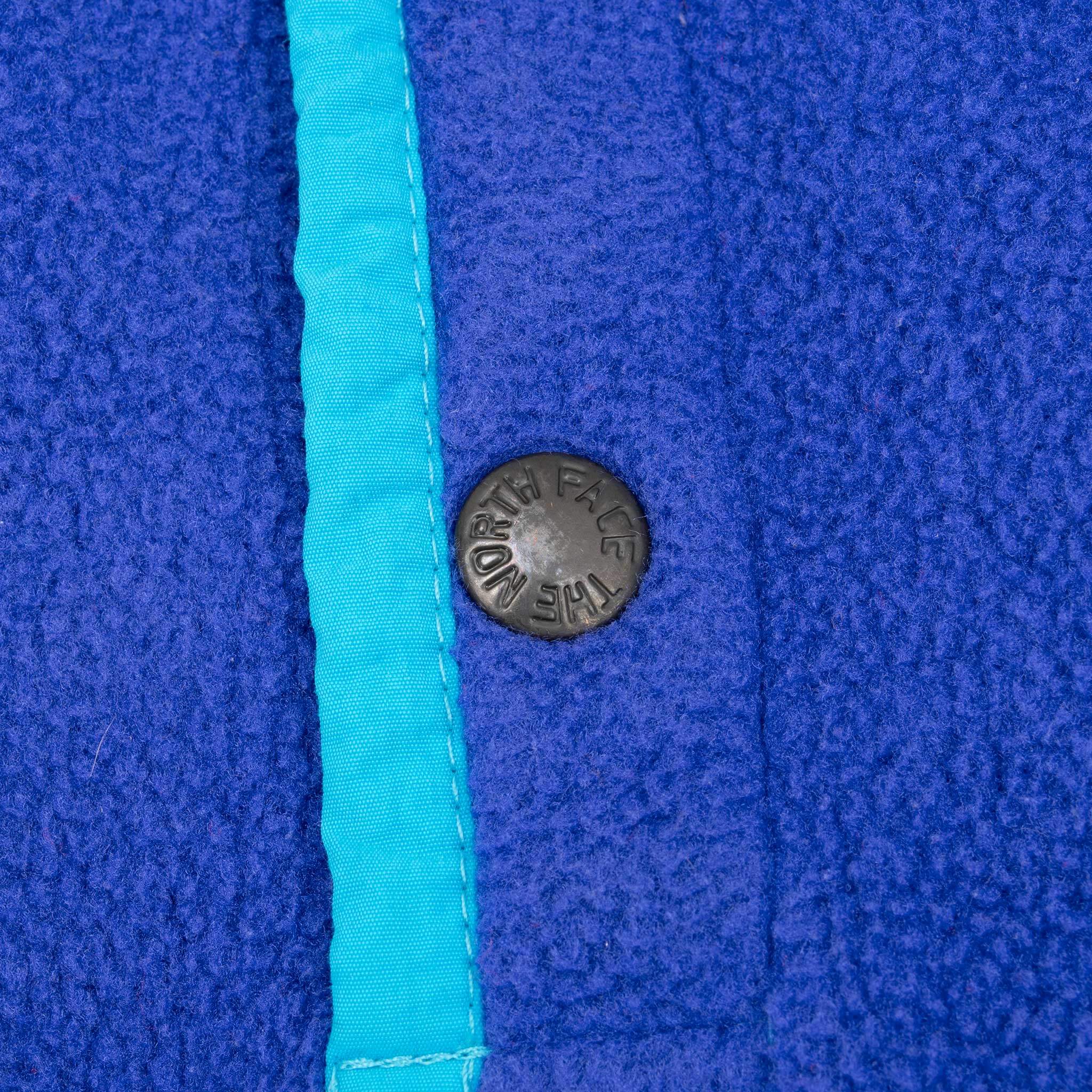 Vintage The North Face Pullover Purple Fleece Jacket 1990S Size Large