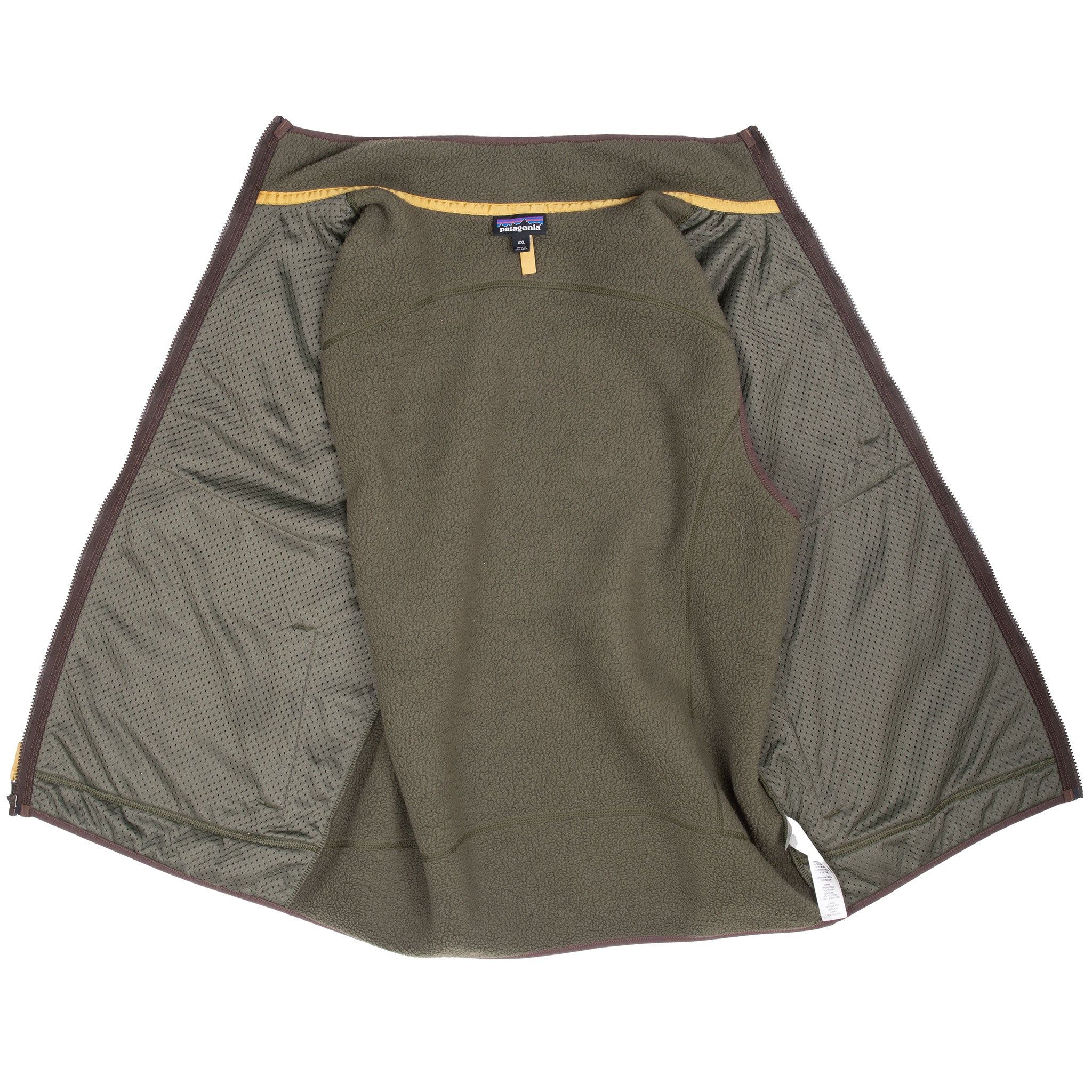 Vintage Patagonia Retro Pile Green Fleece Jacket Size 2XL