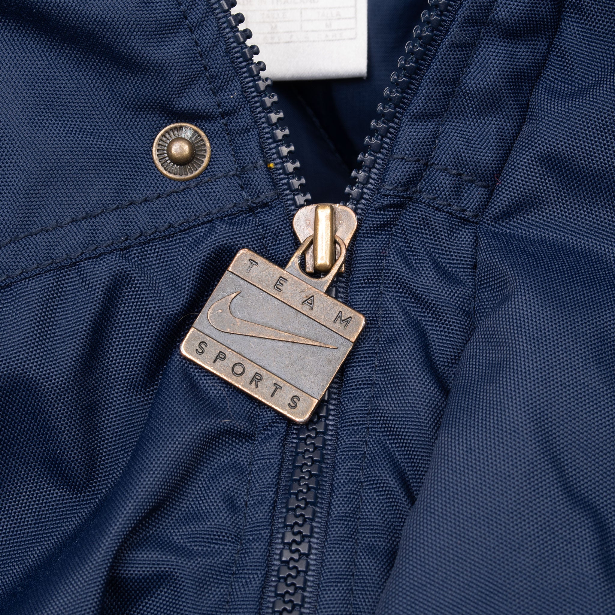 Vintage Nike Ncaa Michigan University Heavy Coat Jacket 1990S Size Medium