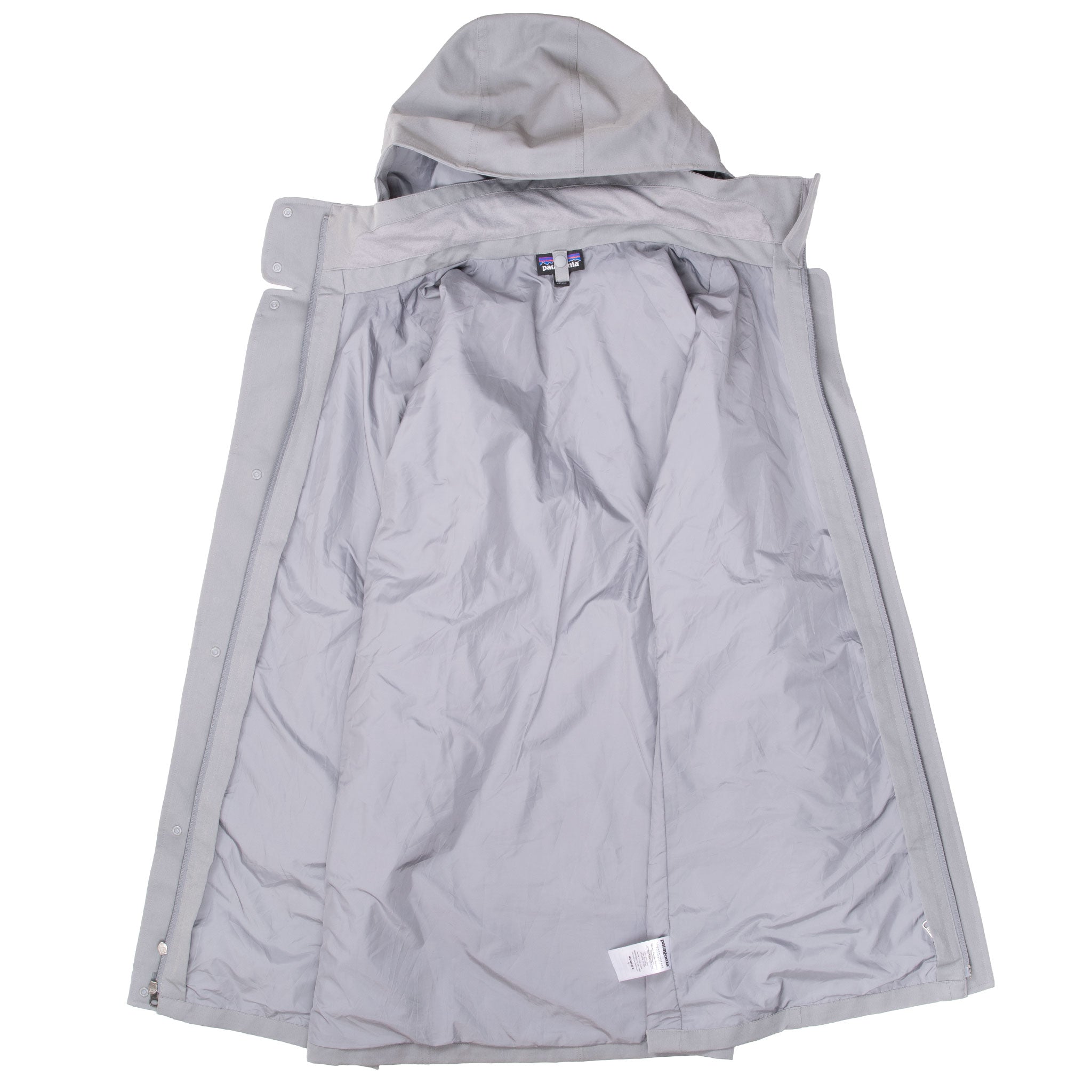 Vintage Patagonia Womens Grey Parka Shell Jacket Size Large