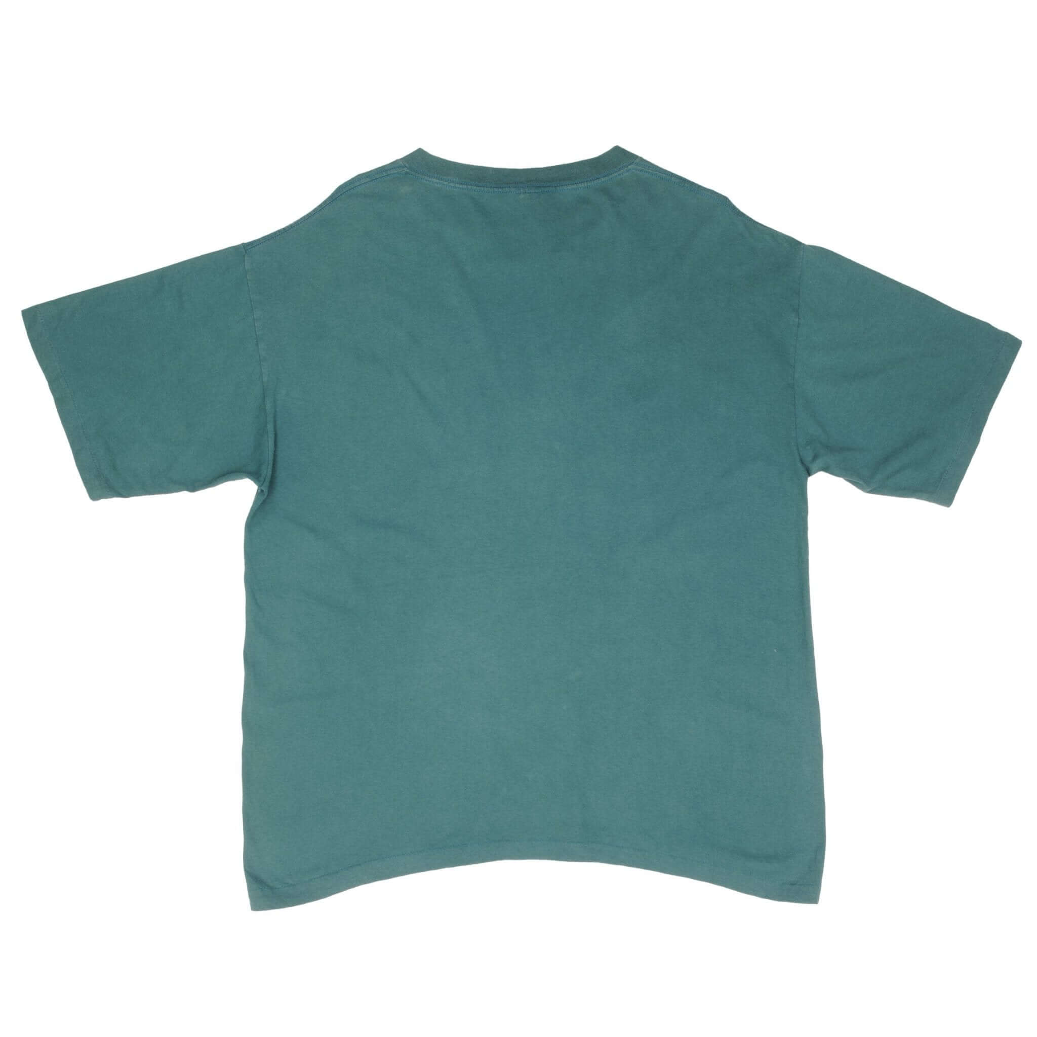 Vintage NFL Philadelphia Eagles 1996 Tee Shirt Size XL Made In USA With Single Stitch Sleeves