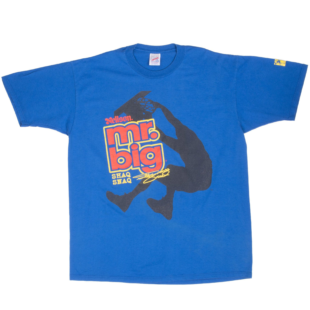 Vintage Neilson Mr Big Shaq Snack O'neil Tee Shirt 1990S Size Xl Made In Usa