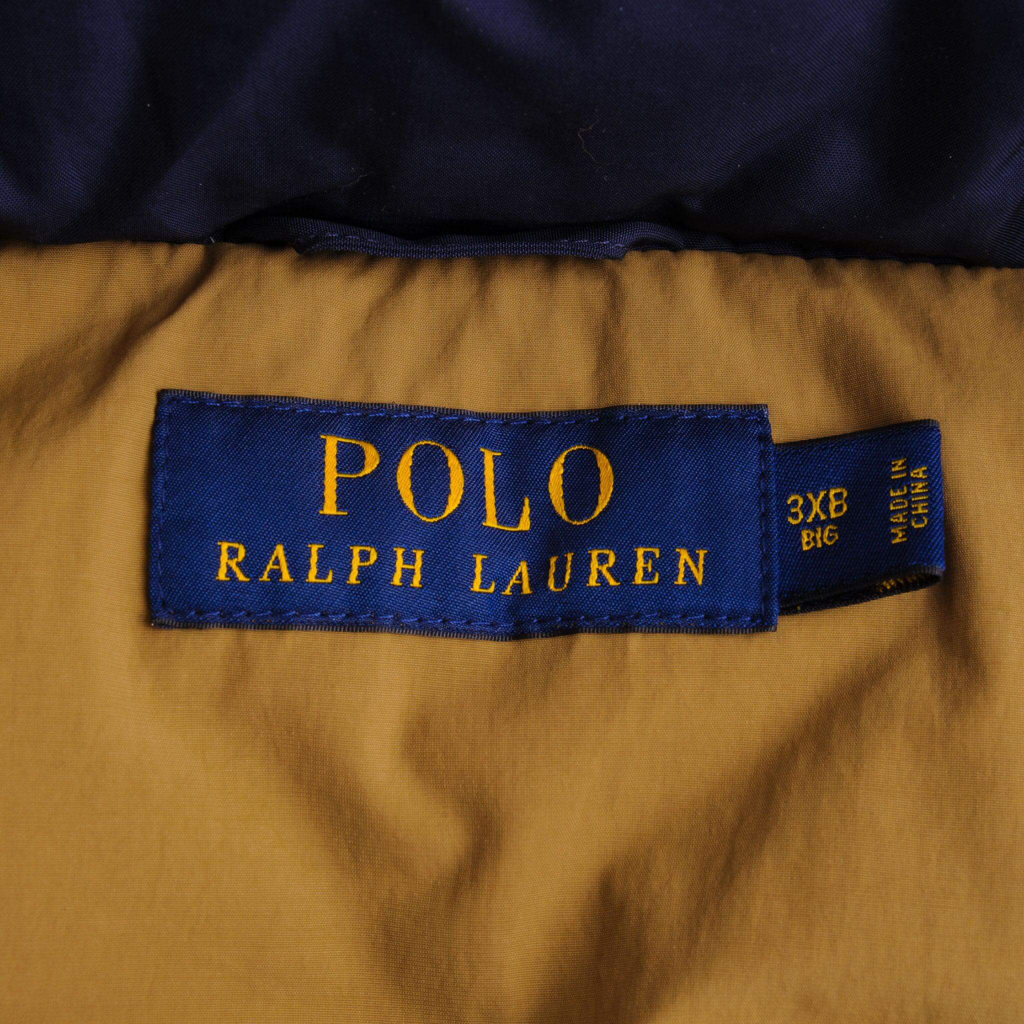 Vintage Polo Ralph Lauren Puffer Vest Jacket Size XXXLarge