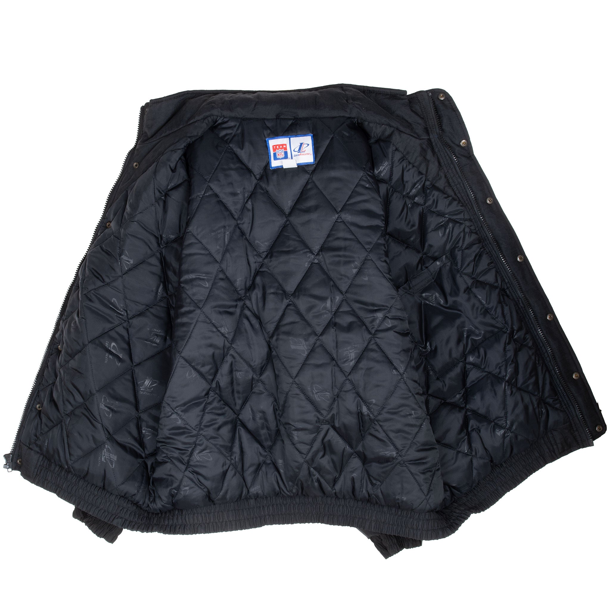 VINTAGE NFL PITTSBURGH STEELERS HEAVY WINDBREAKER JACKET 1990S 2XL