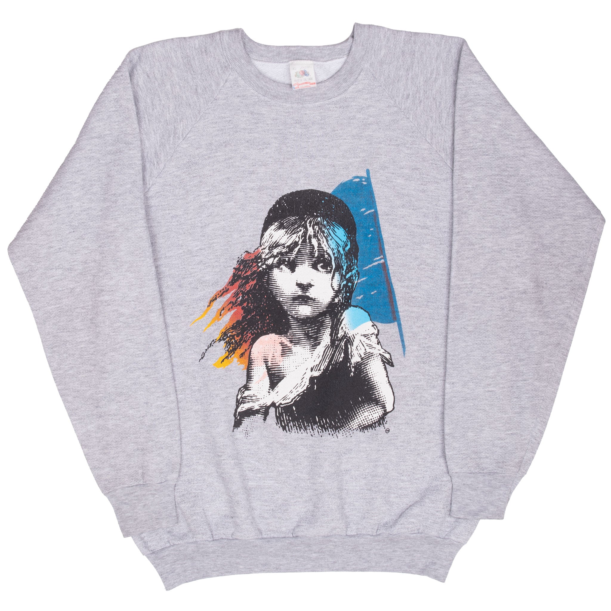 Vintage Les Miserables Sweatshirt 1986 Size Large Made In Usa