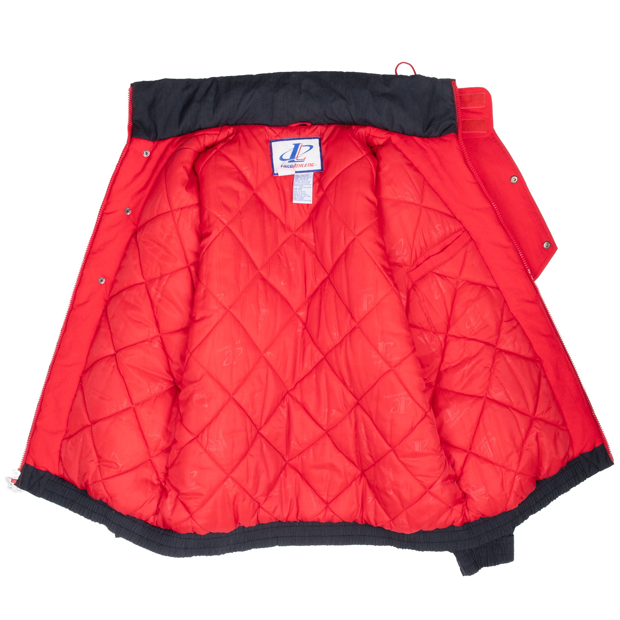 Vintage Ncaa University of Nebraska Huskers 1990S Heavy Pullover Logo Athletic Jacket Size Large