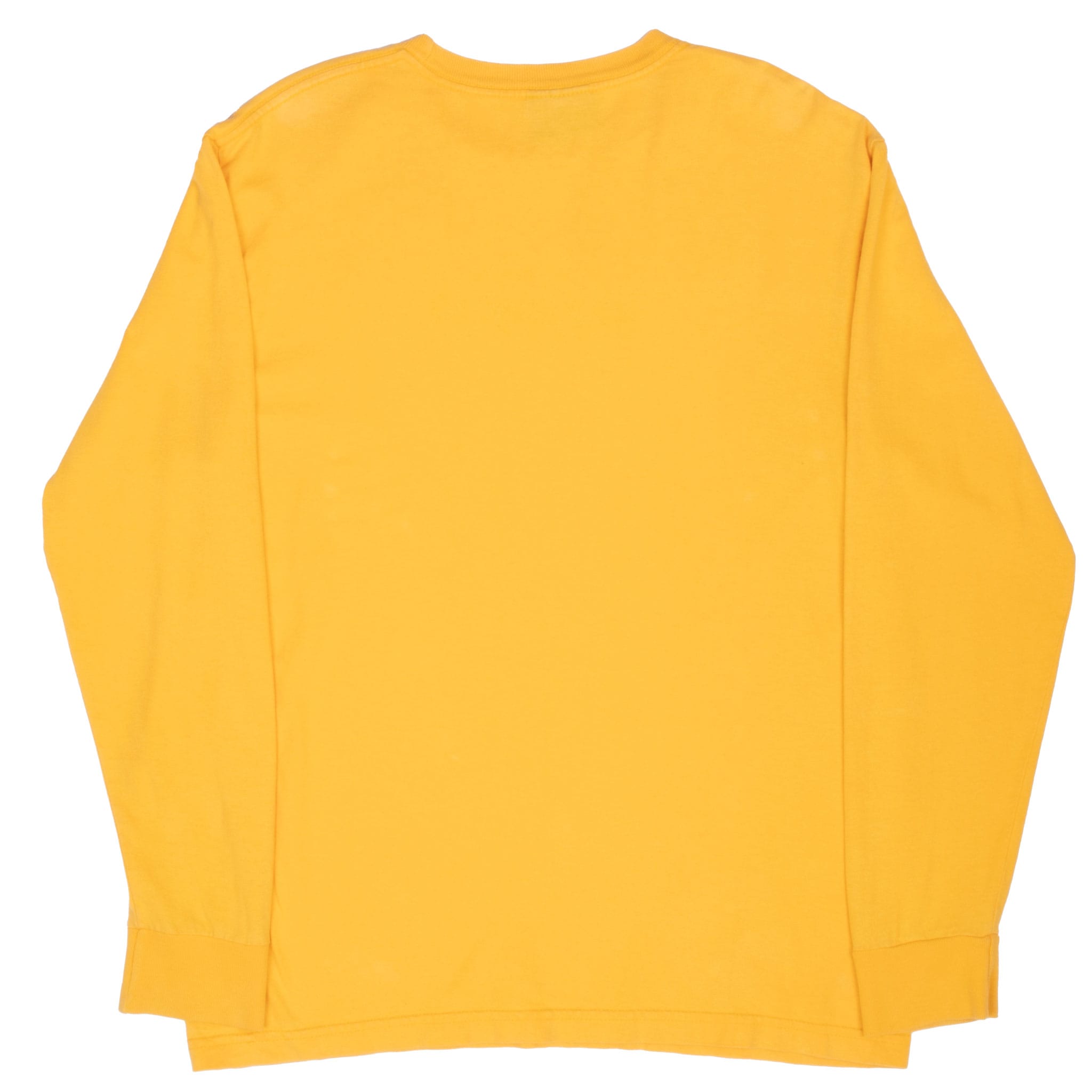 Vintage Ralph Lauren Polo Jeans Yellow Long Sleeve Tee Shirt Size Small