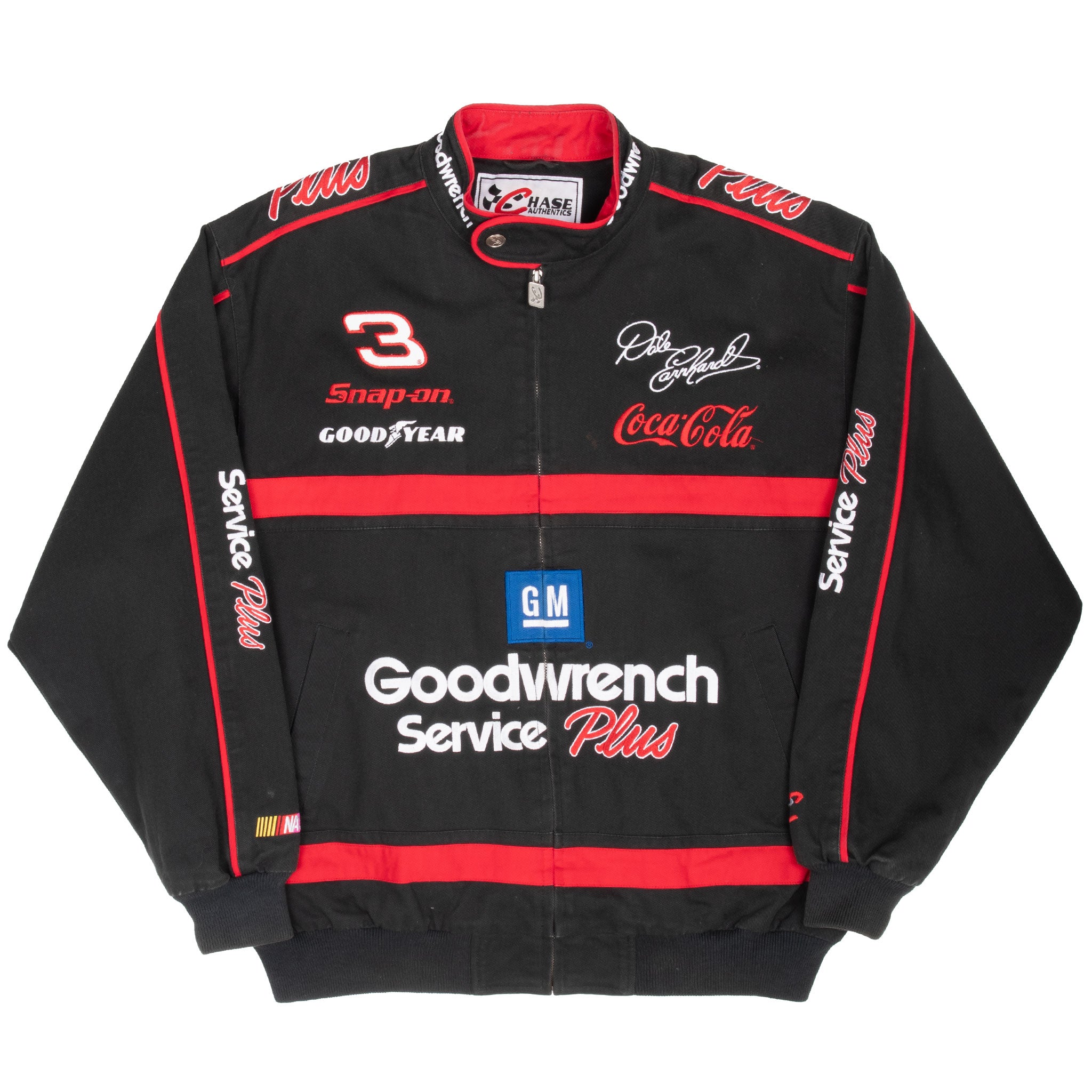 Vintage Nascar Dale Earnhardt Goodwrench Coca Cola Racing Jacket 1990S Size Medium