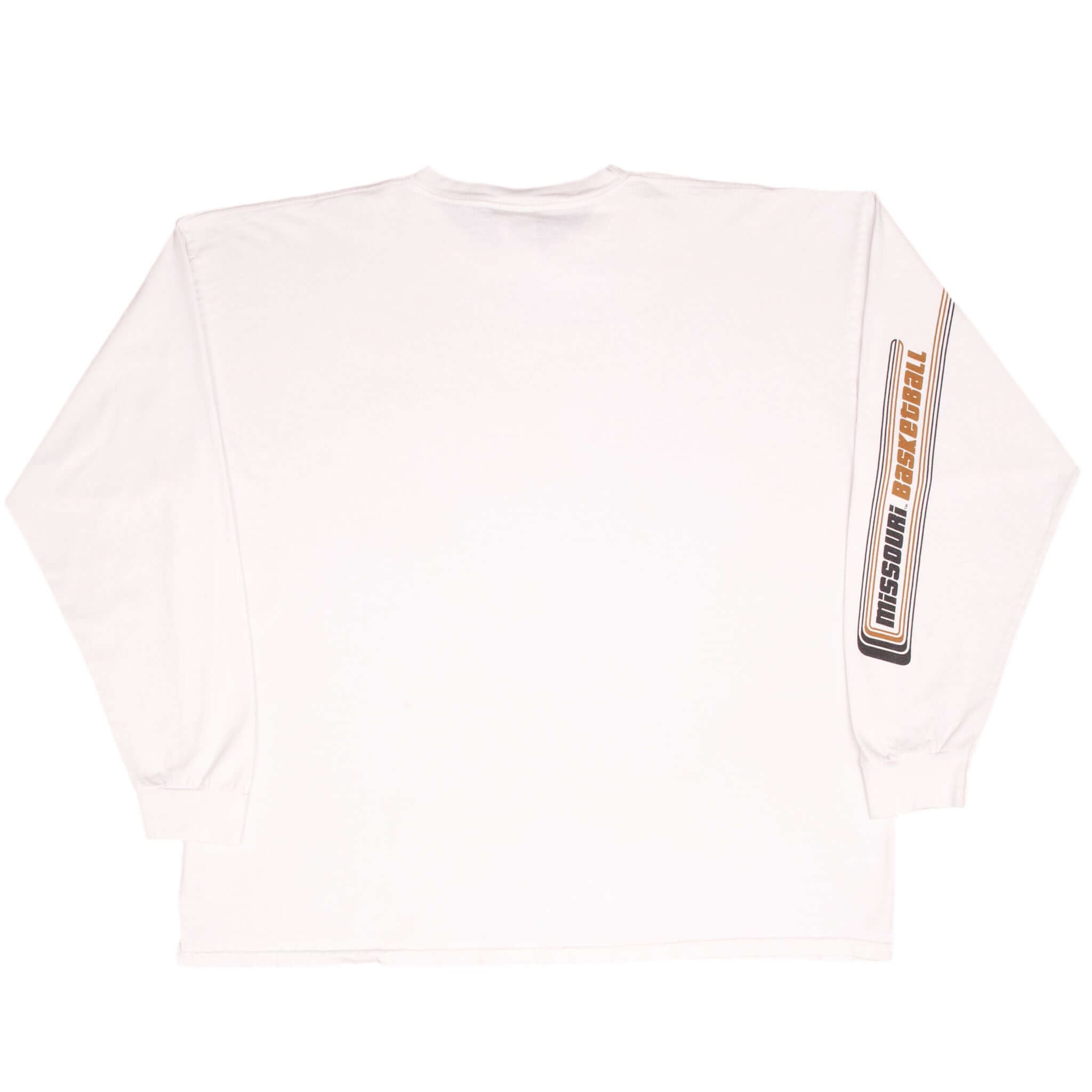 Vintage Nike Ncaa Missouri Tigers Basketball Long Sleeve Tee Shirt 2000S 2XL