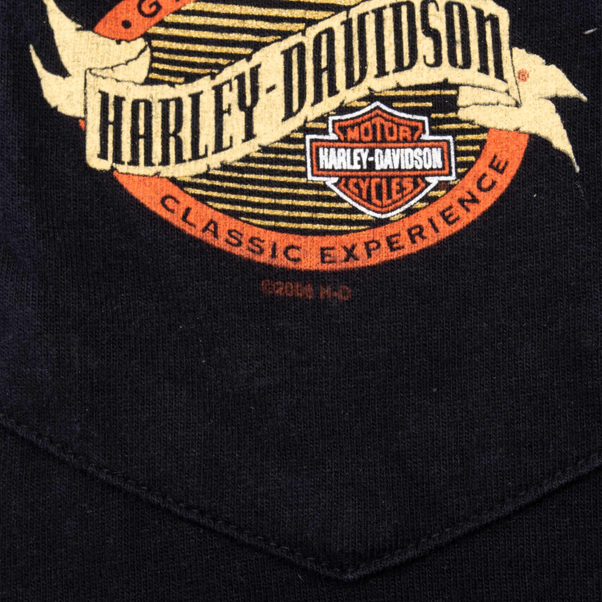 Vintage Harley Davidson Bahamas 2003 Tee Shirt Size Medium Made In Usa